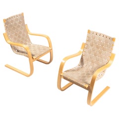 Armchair 406 "Pension Chair" by Alvar Aalto for Artek