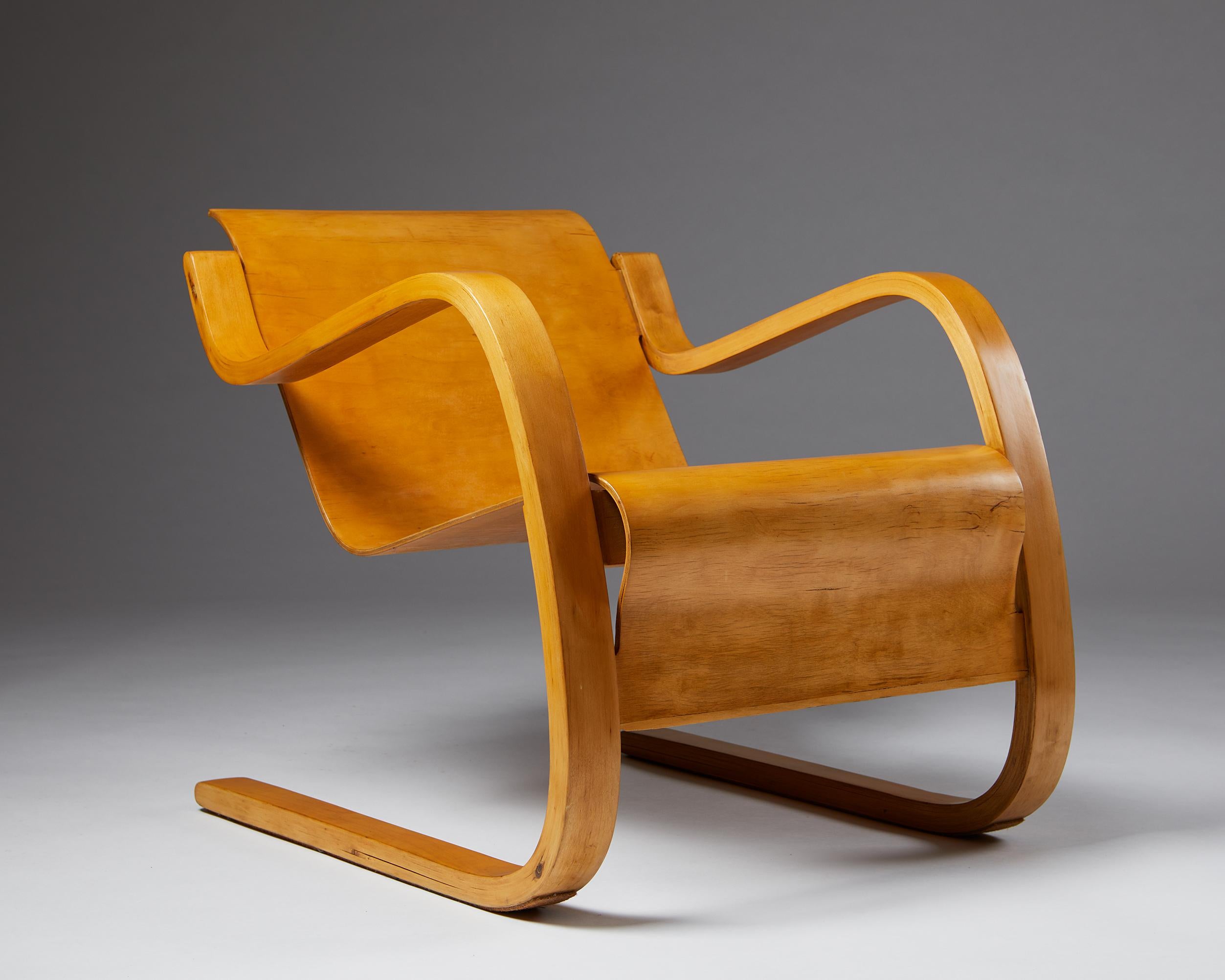 Sessel 42 Little Paimio, entworfen von Alvar Aalto, Finnland, 1931 (Moderne der Mitte des Jahrhunderts) im Angebot