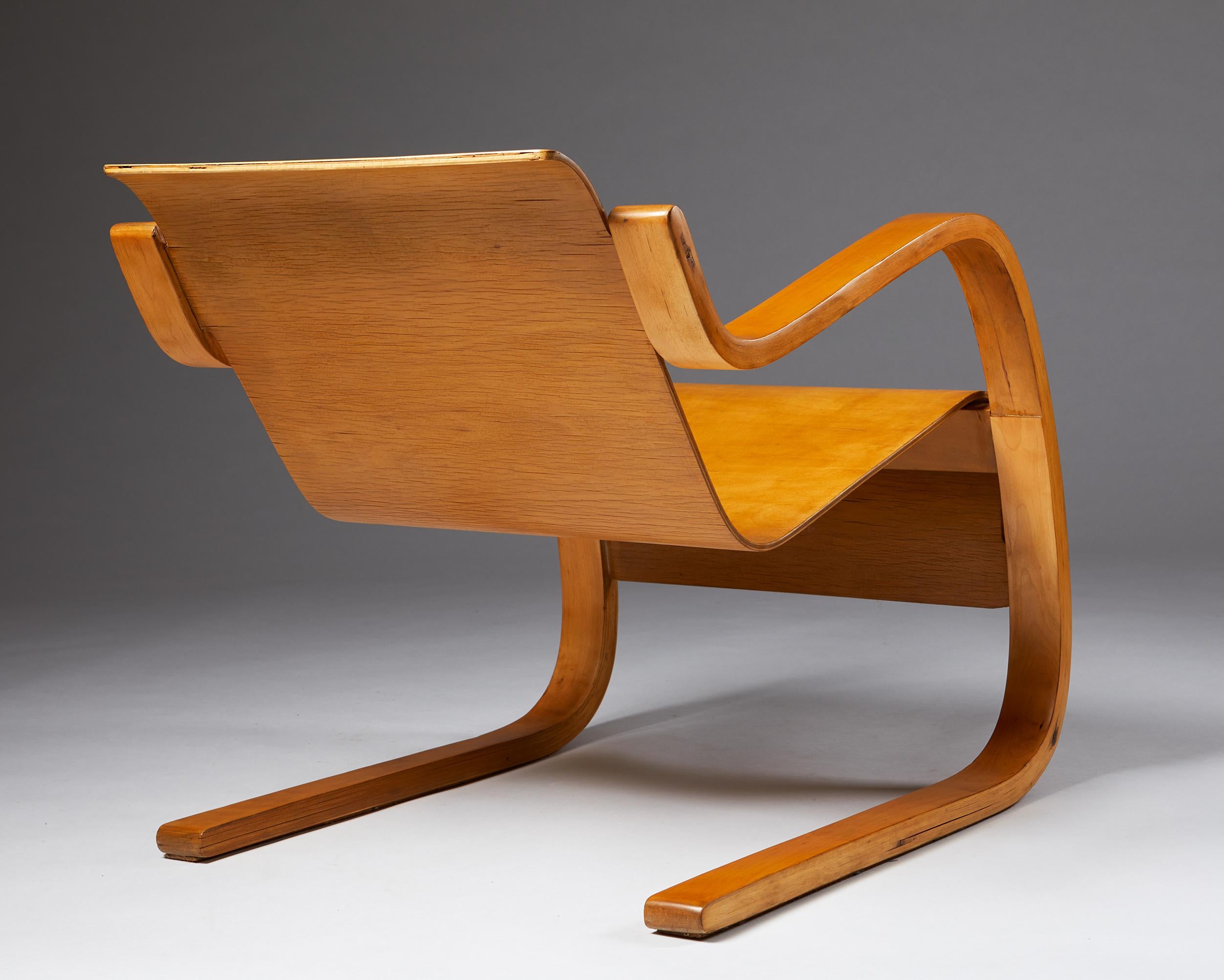 Sessel 42 Little Paimio, entworfen von Alvar Aalto, Finnland, 1931 (Birke) im Angebot