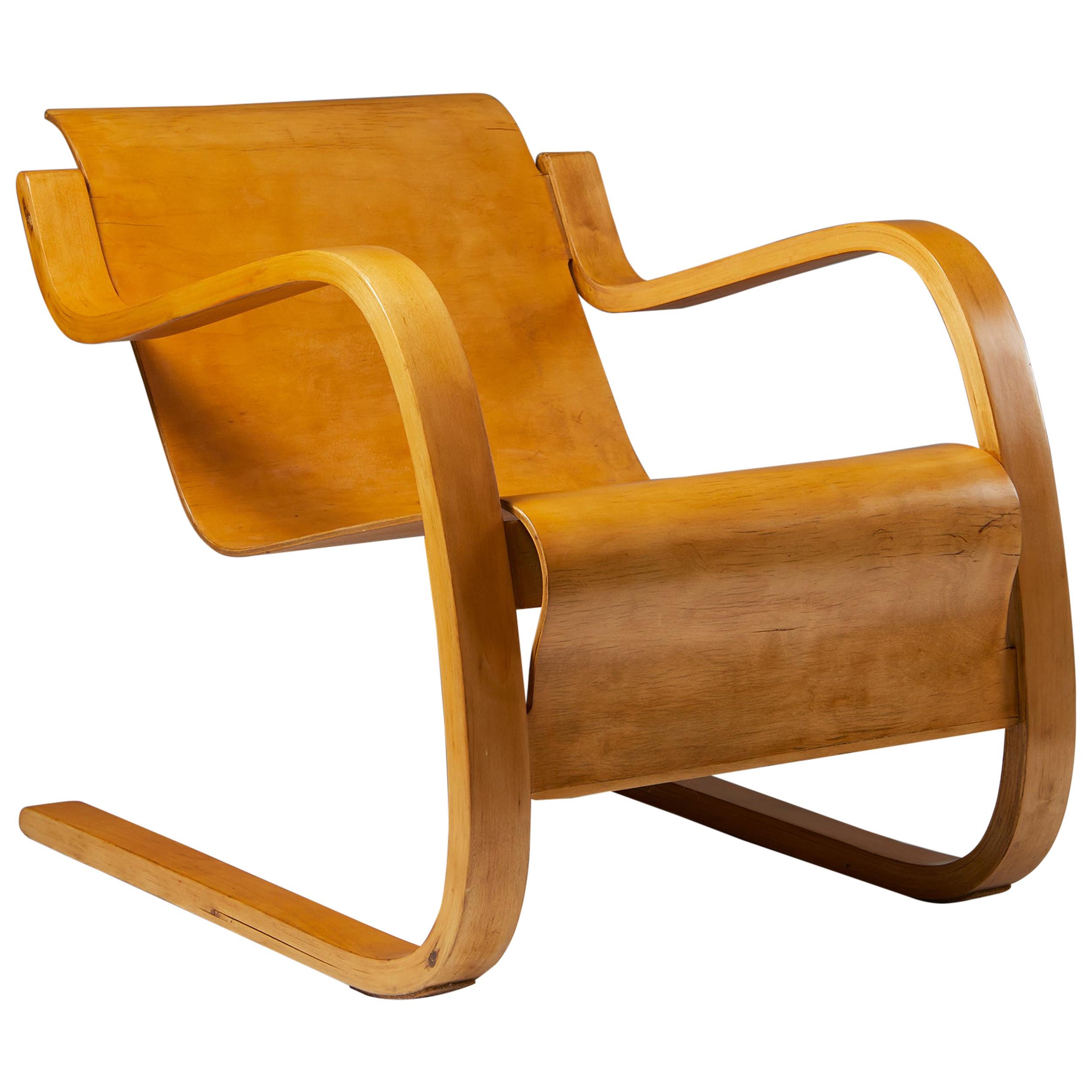 Fauteuil 42 Little Paimio conçu par Alvar Aalto, Finlande, 1931