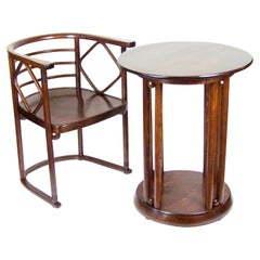 Armchair and Coffe Table J&J Kohn Nr.728, Josef Hoffmann