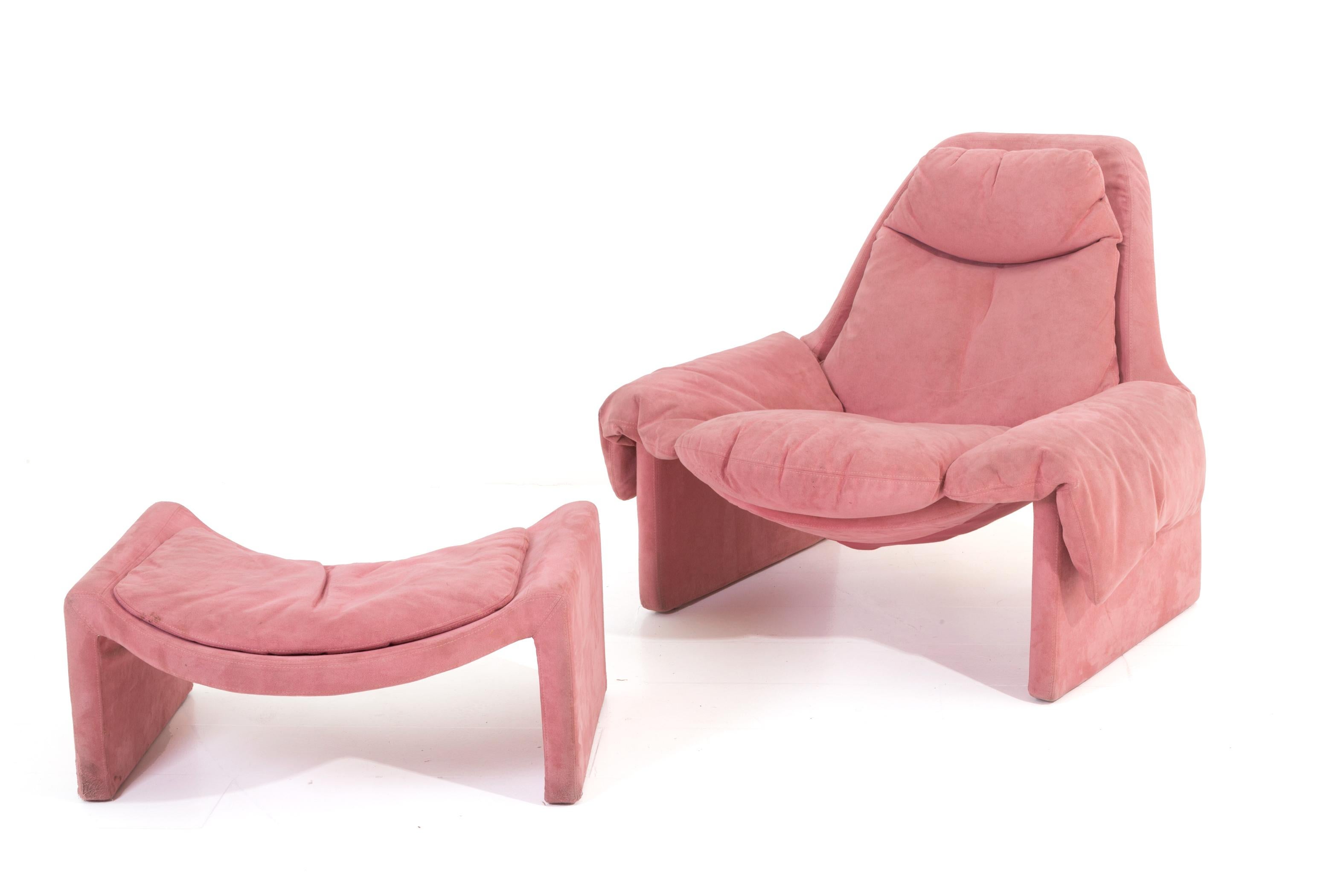 pink footrest