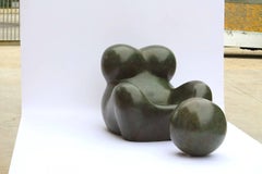 Armchair and Footstool UP5_6 by Gaetano Pesce for Superego Editions, Italy