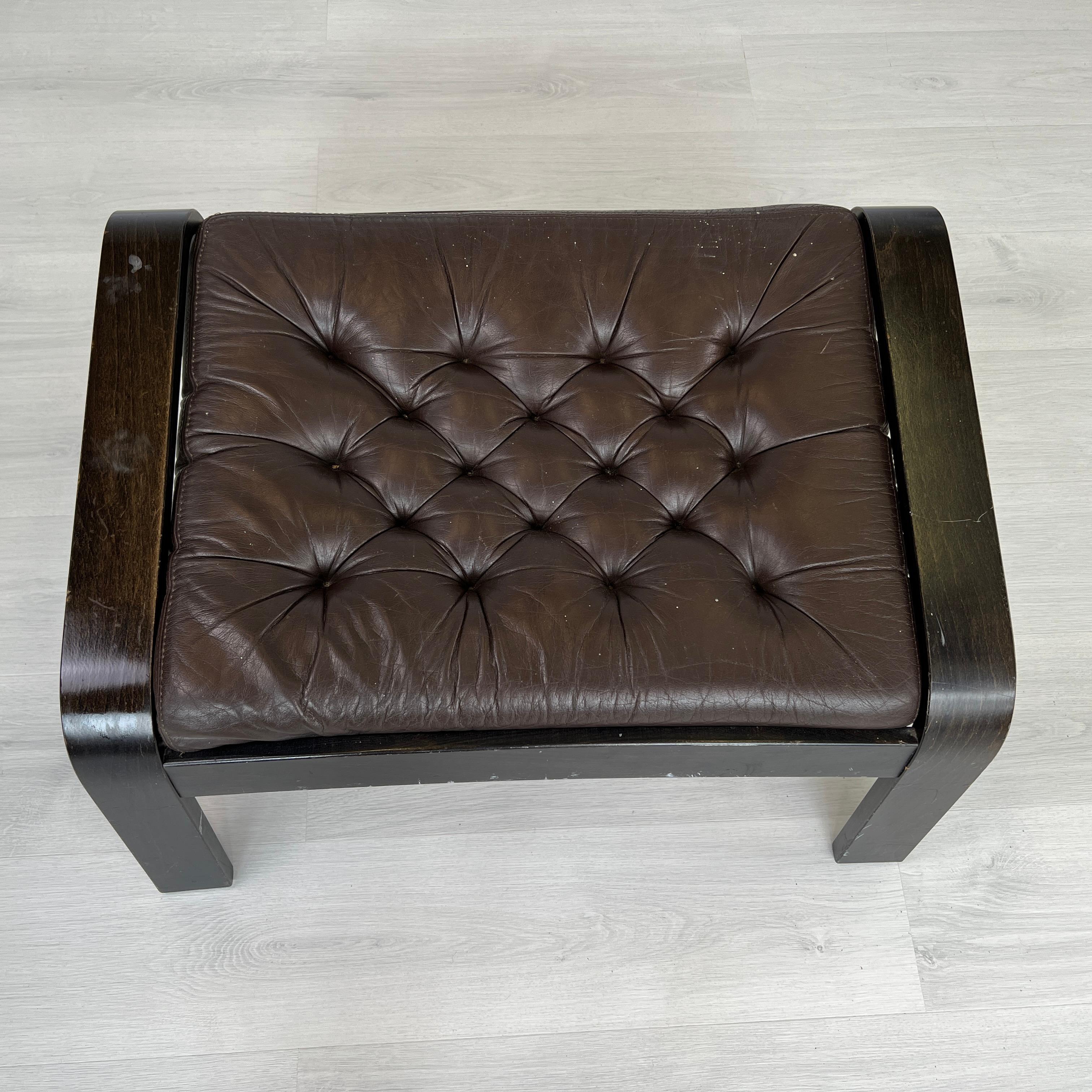 20ième siècle Fauteuil et ottomane Poème de Noboru Nakamura en vente