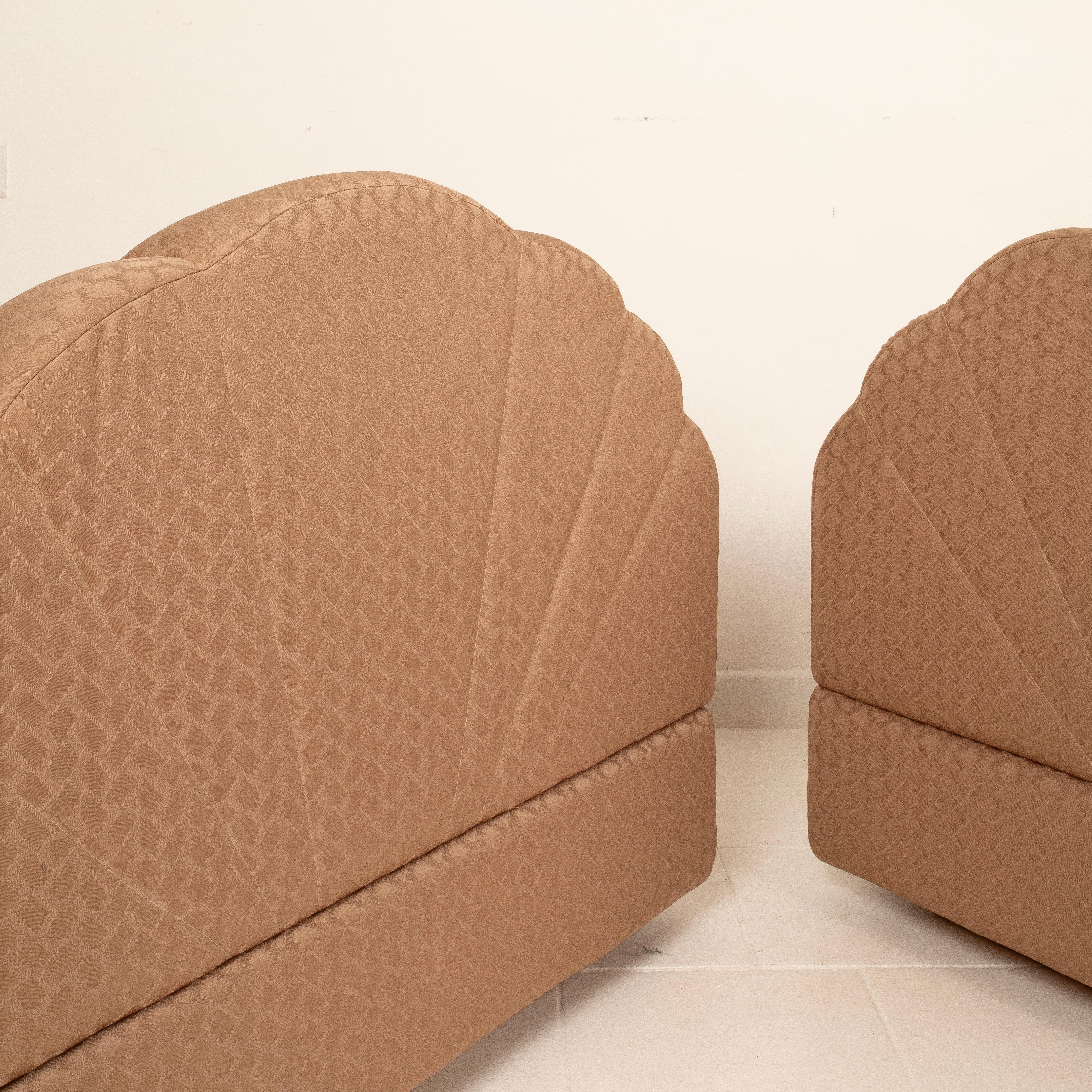 Sillón y sofá de Alain Delon para Maison Jansen finales del siglo XX en venta