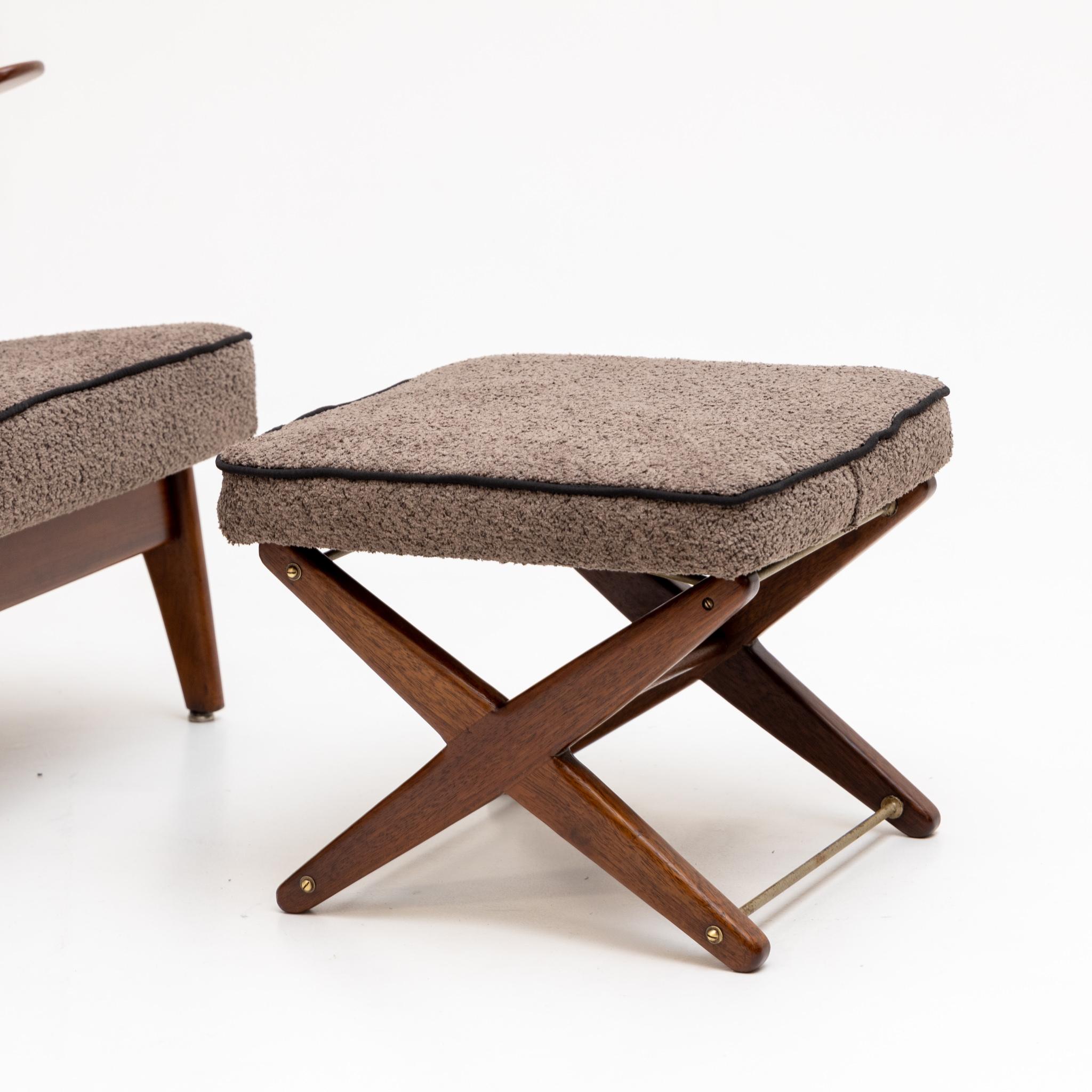 Armchair and Stool Rock'n Rest by Rolf Rastad & Adolf Relling 5