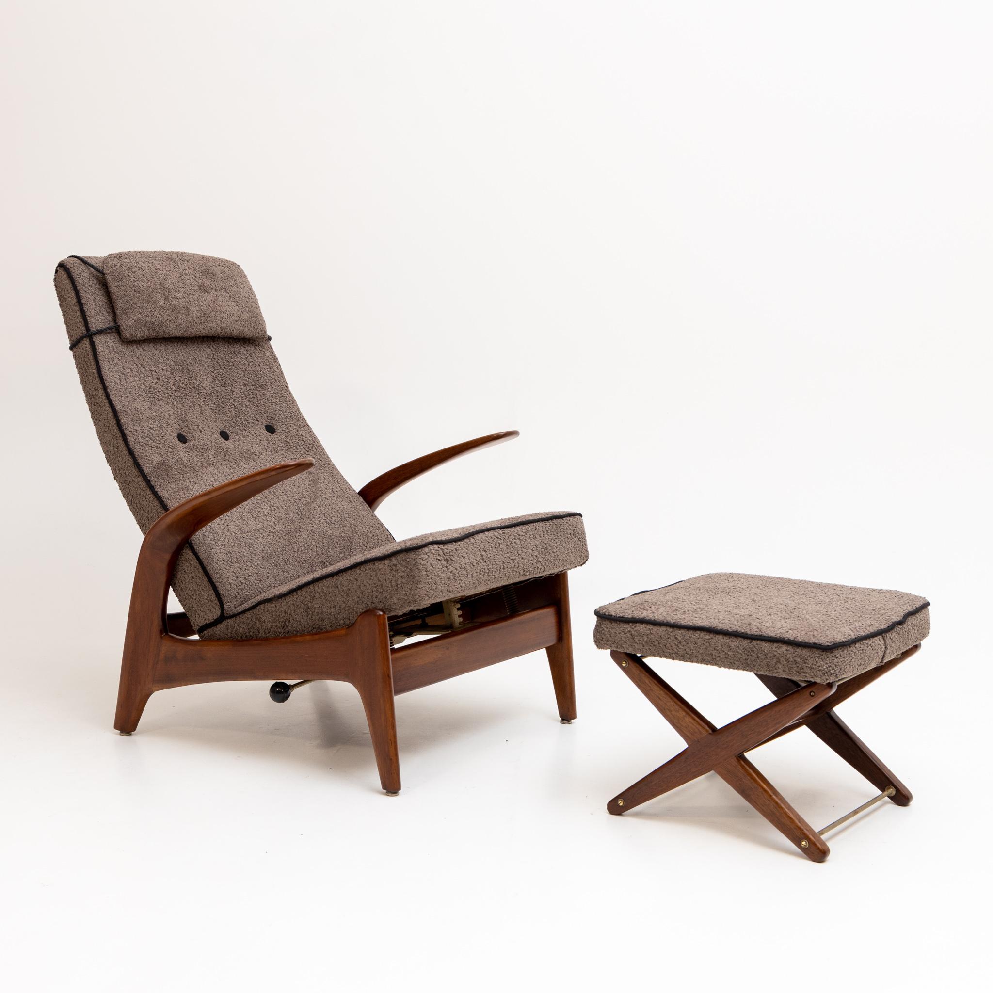 Armchair and Stool Rock'n Rest by Rolf Rastad & Adolf Relling 7