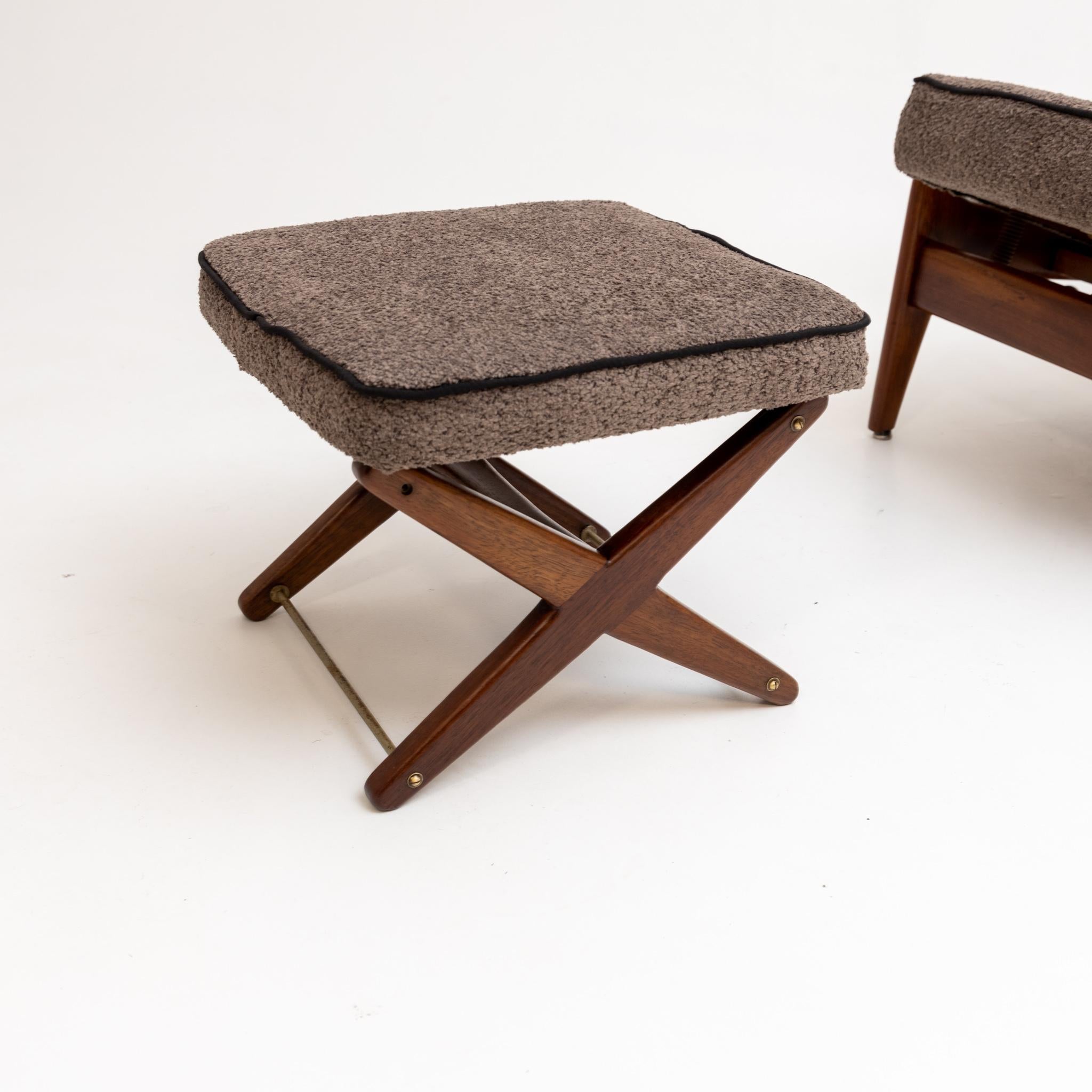 Armchair and Stool Rock'n Rest by Rolf Rastad & Adolf Relling 2