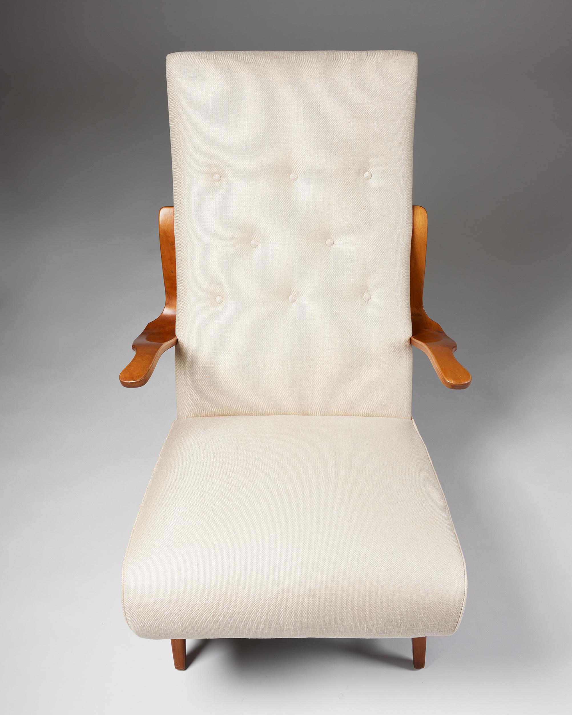 20th Century Armchair, Anonymous, Sweden, 1940s For Sale