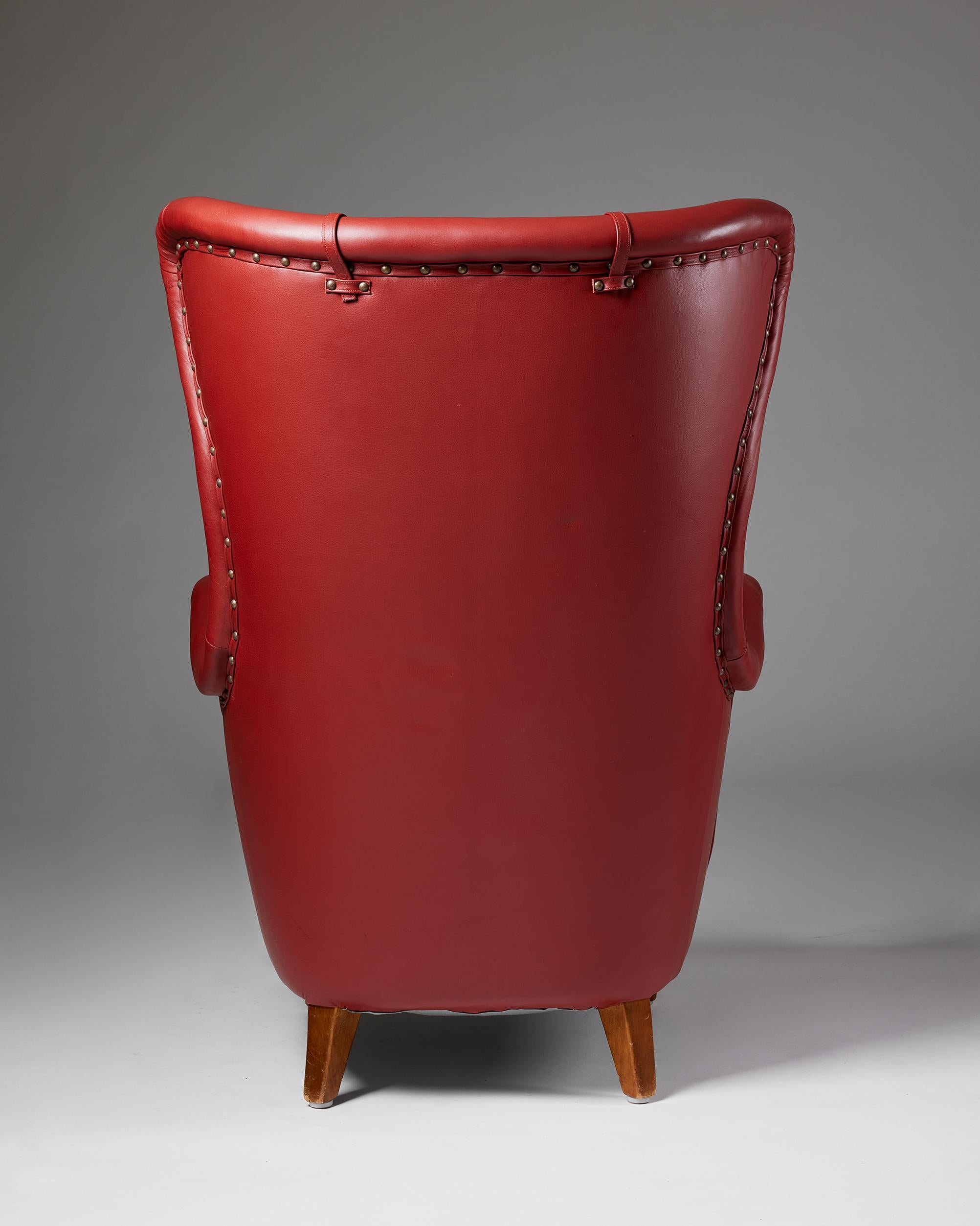 20th Century Armchair, Anonymous, Sweden, 1950s For Sale