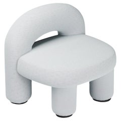 Armchair Arcy in Light -Blue Kvadrat Upholstery by Alter Ego Studio