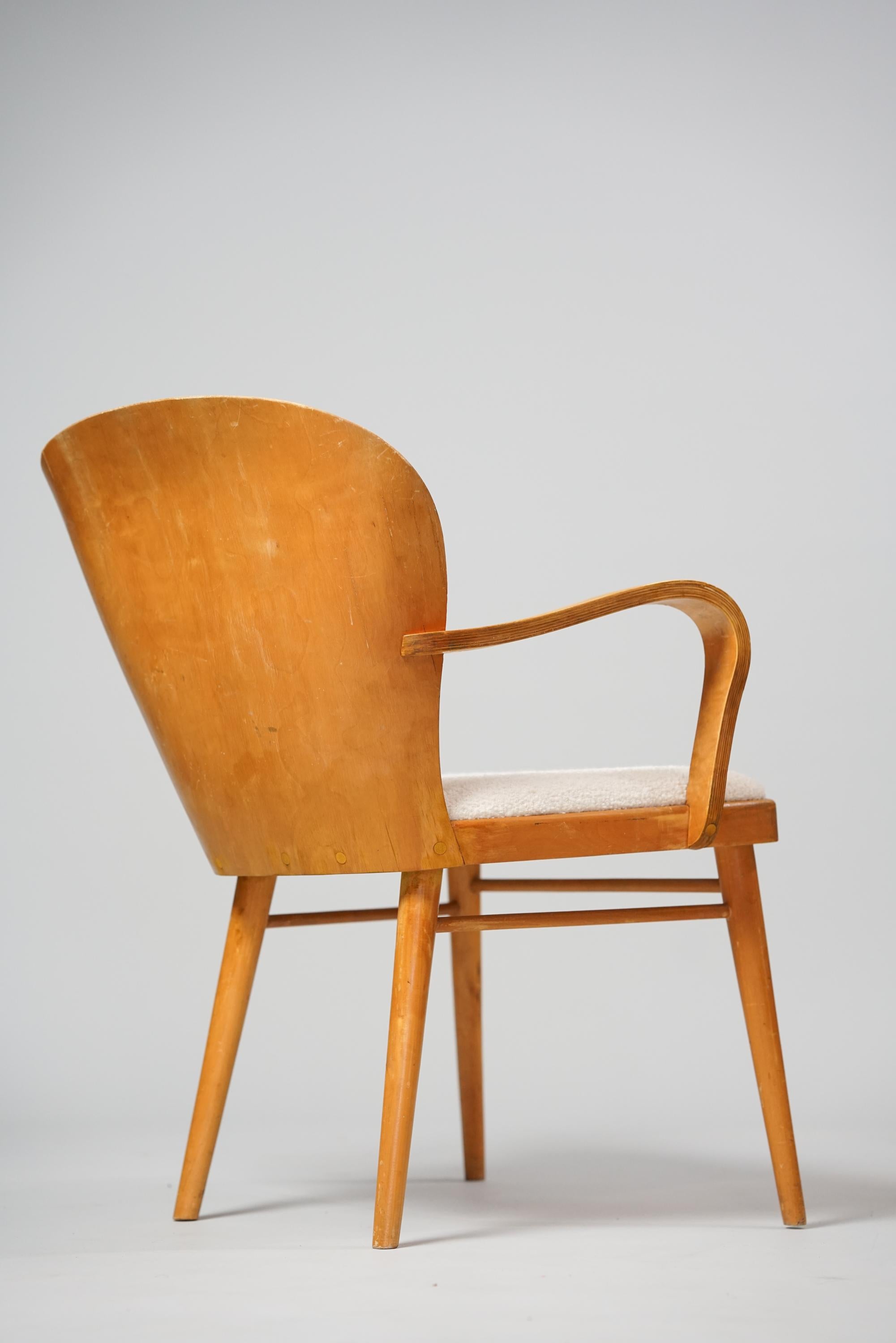 Armchair, attr. Gunnel Nyman, 1940s, Finland For Sale 1