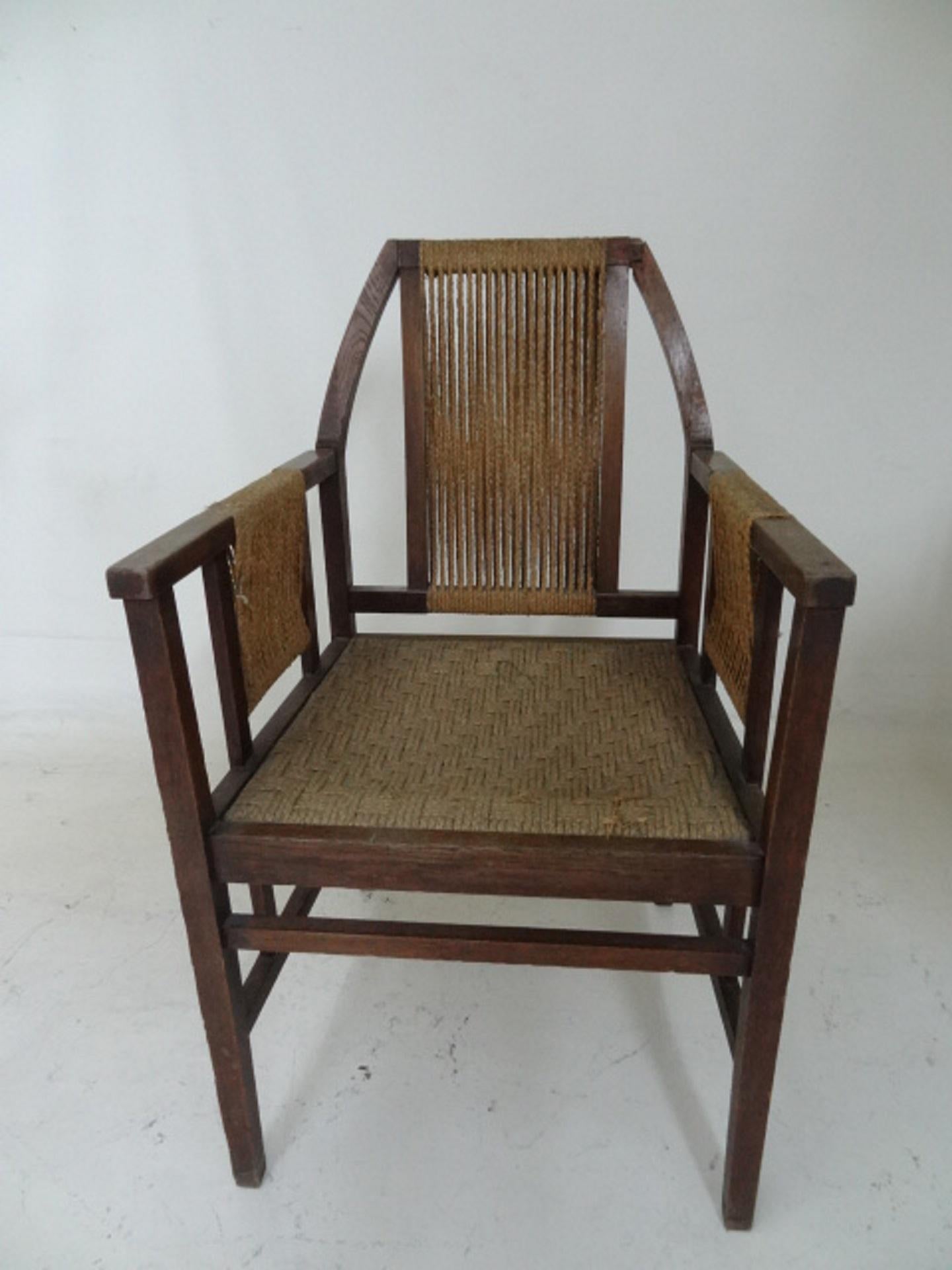 Sillón (Atribuido Edward Wormley) en madera principios del siglo XX en venta
