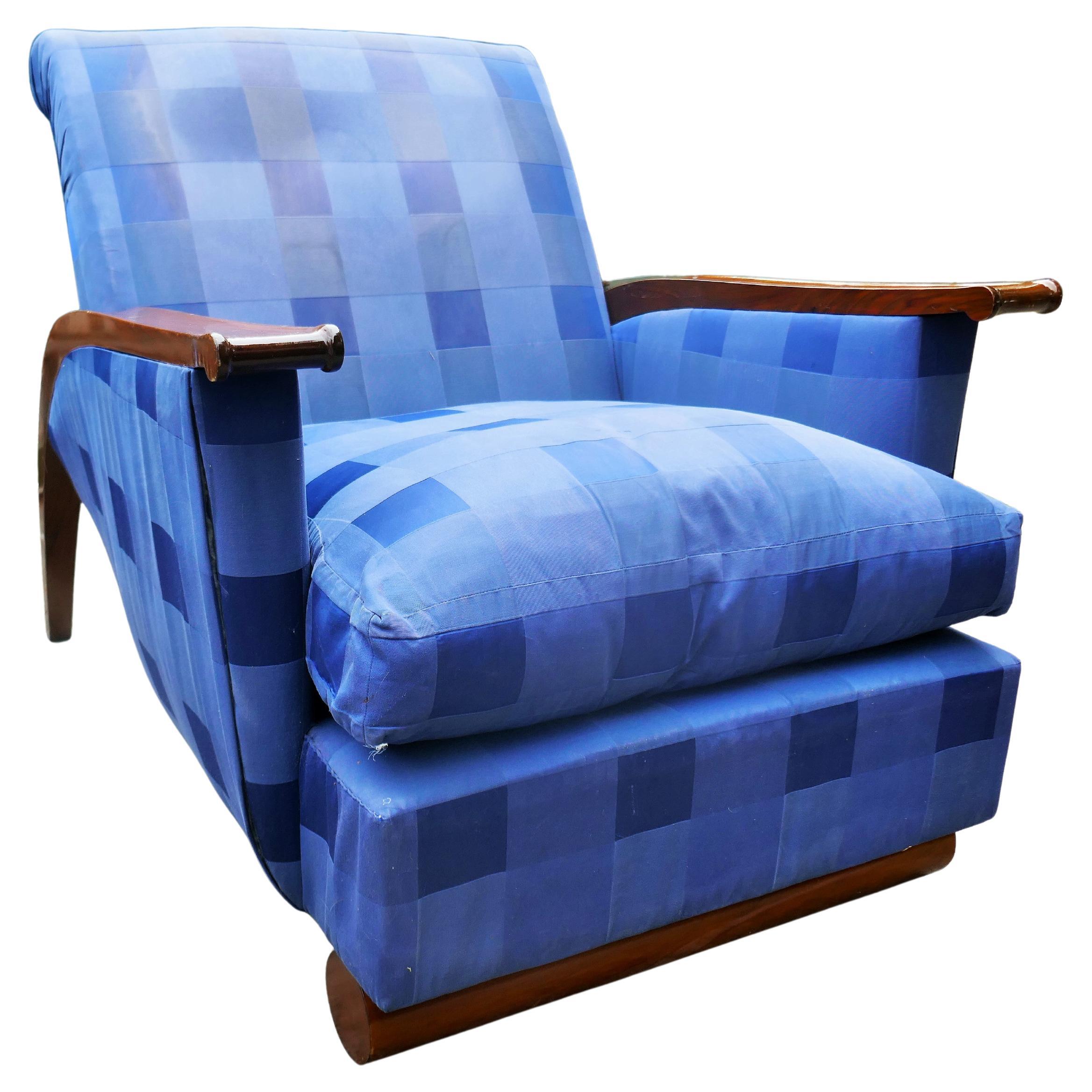 Sillón atribuido a Emile Jacques Ruhlmann. en venta 3