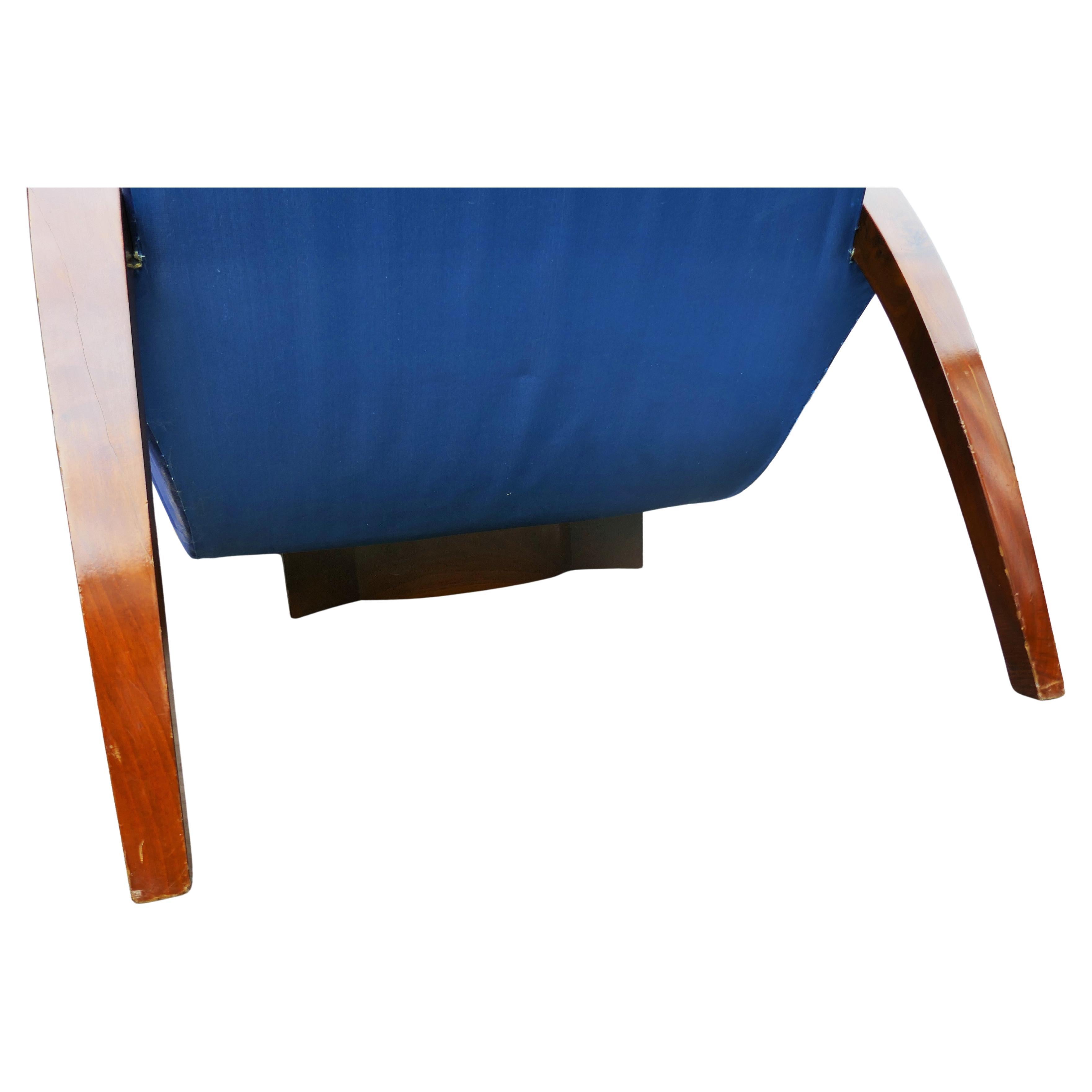 Sillón atribuido a Emile Jacques Ruhlmann. en venta 4