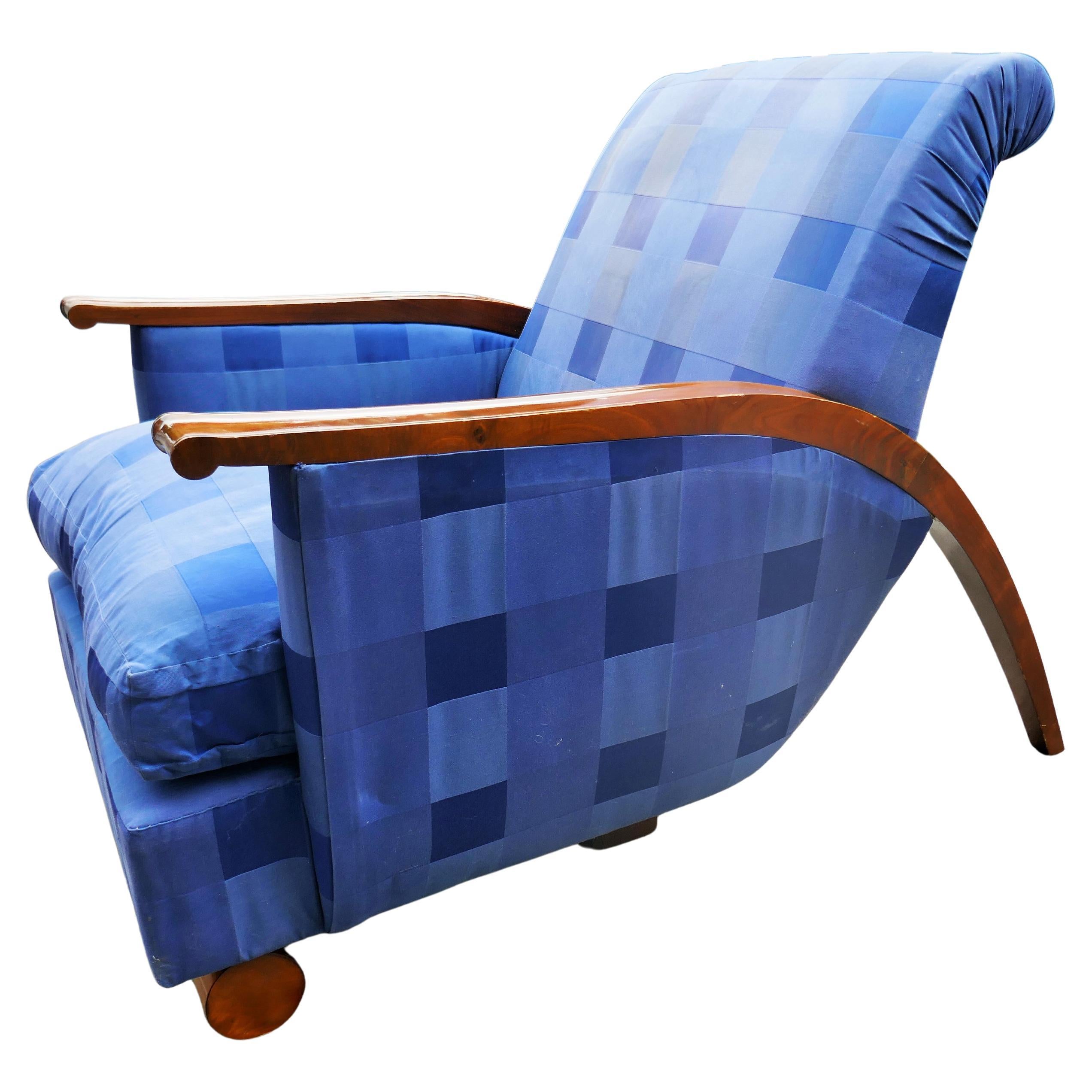 Sillón atribuido a Emile Jacques Ruhlmann. en Bastante bueno estado para la venta en Lugo, IT