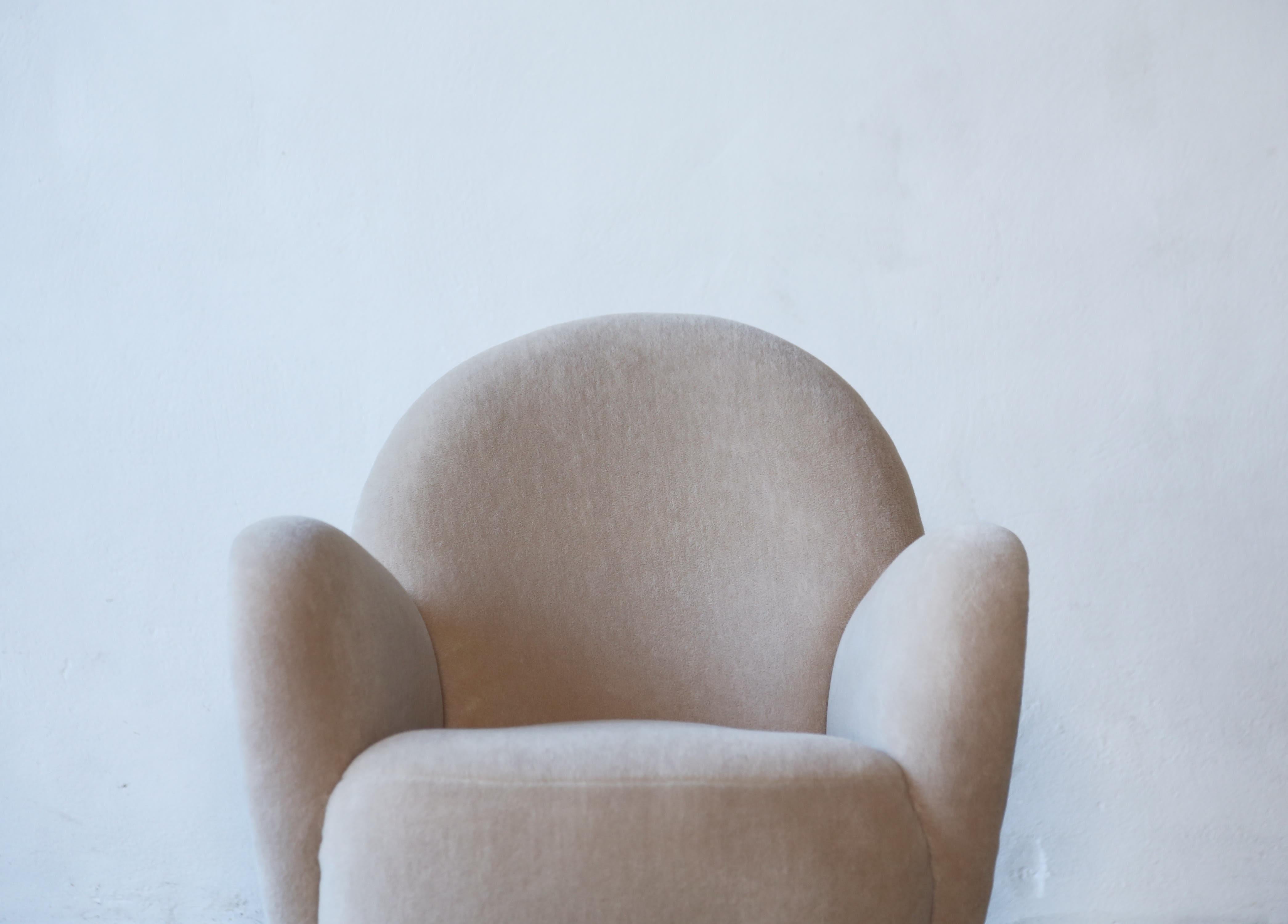 Armchair Attributed to Flemming Lassen for Georg Kofoed, Denmark, 1940s In Good Condition For Sale In London, GB