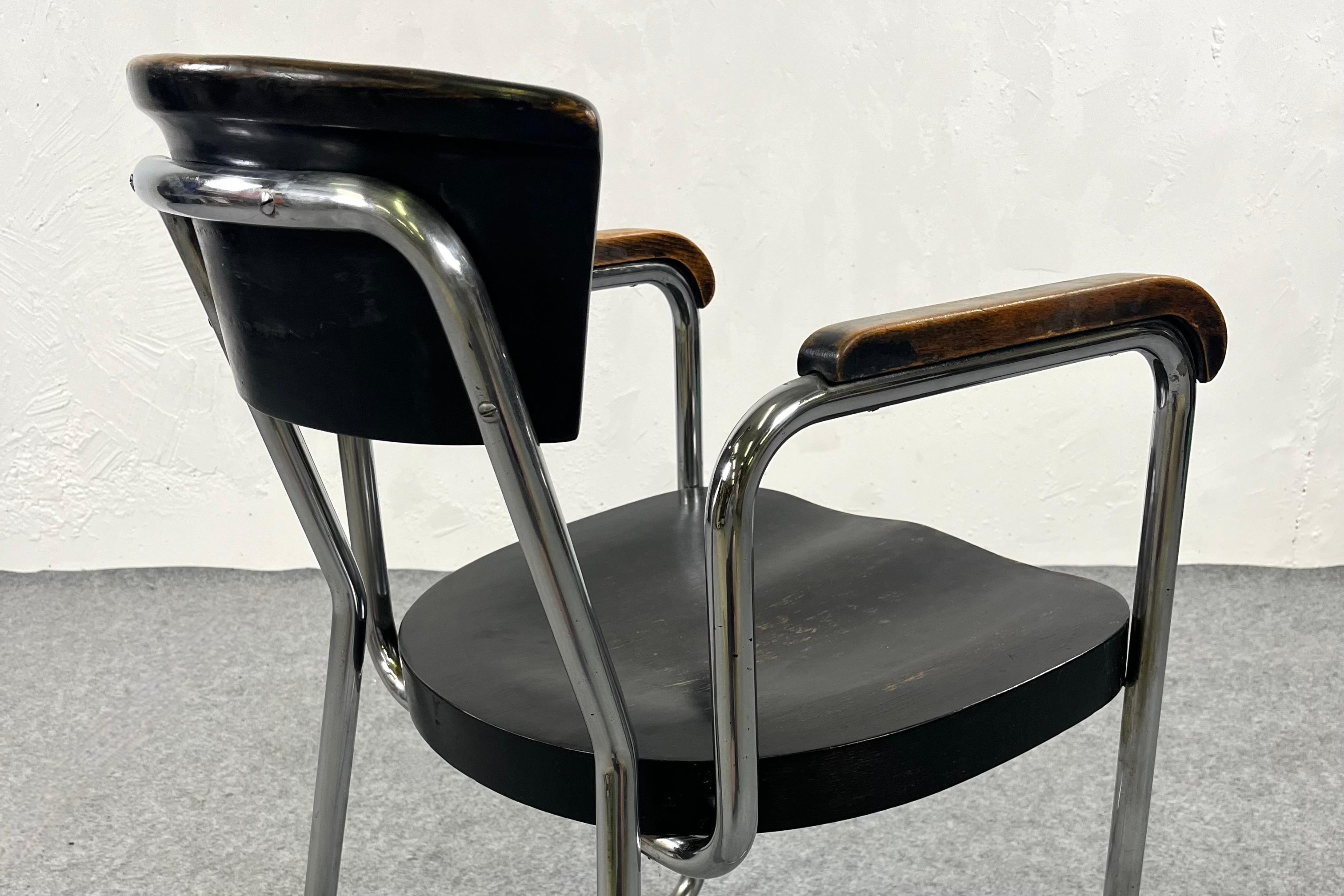 Sillón B261 de Emile Guillot para Thonet - Años 30 en venta 3