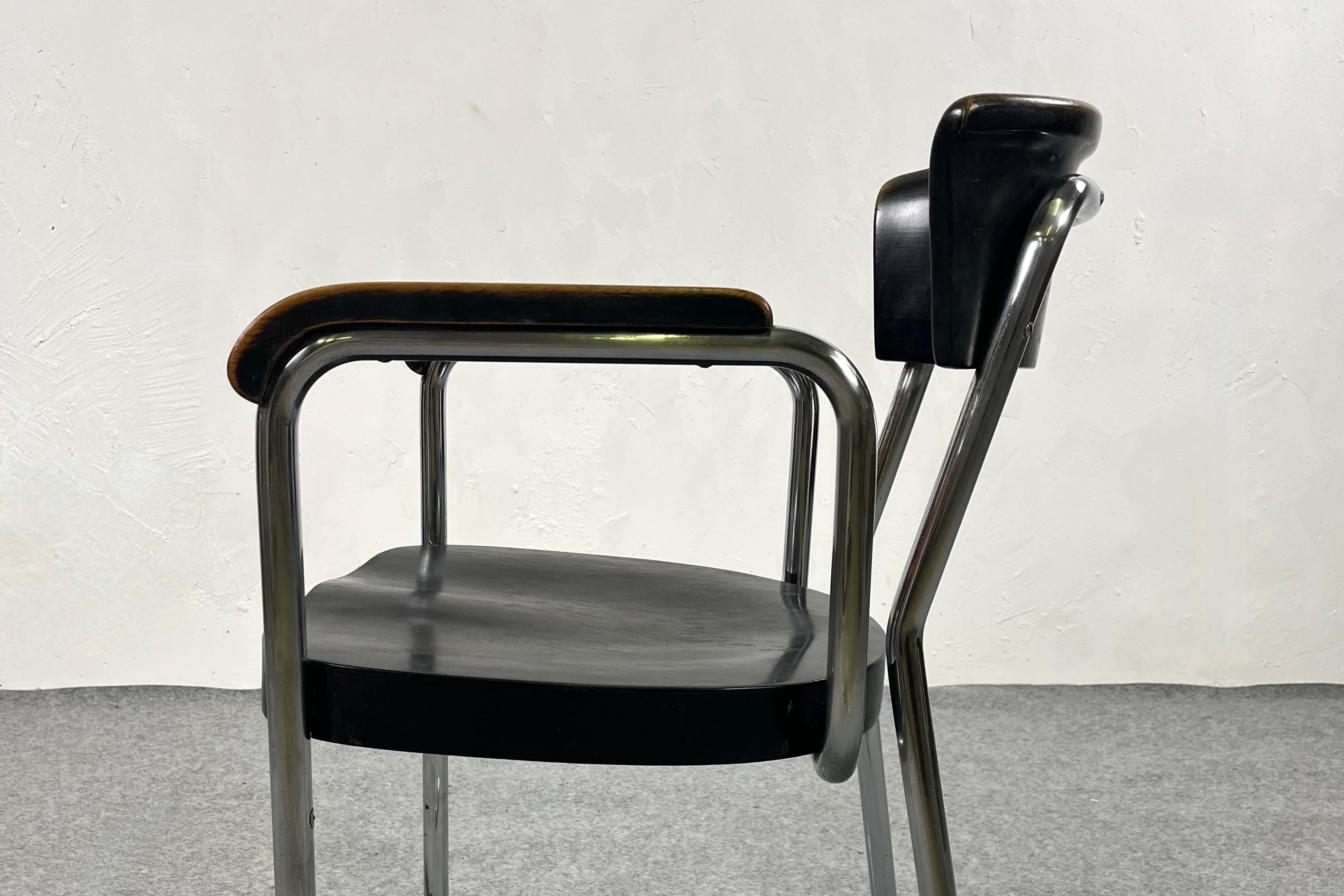 Sillón B261 de Emile Guillot para Thonet - Años 30 en venta 6