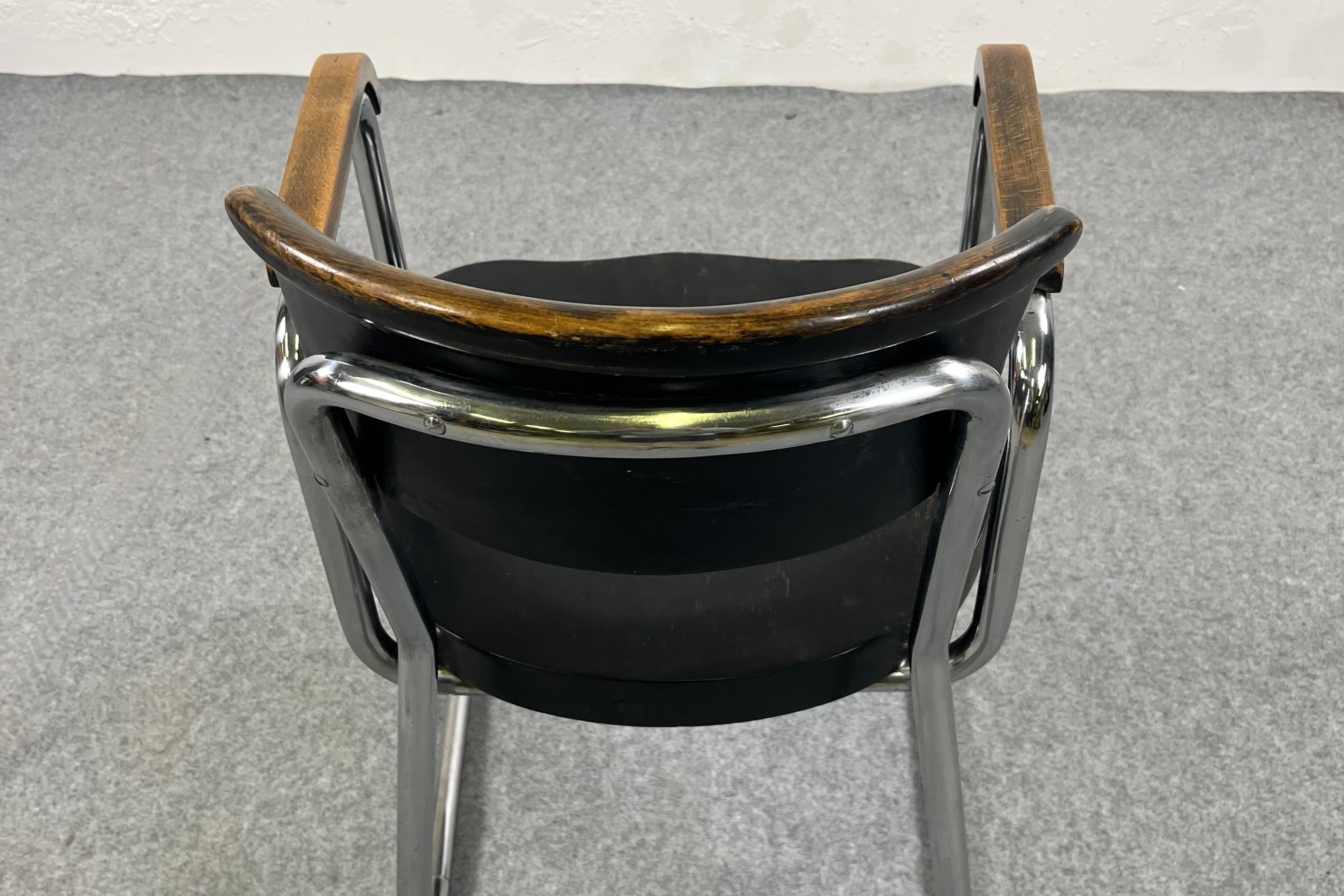 Sillón B261 de Emile Guillot para Thonet - Años 30 en venta 2