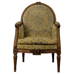 Sillón Bergère de época Luis XVI