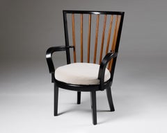 Fauteuil "Bridge" conçu par Axel Einar Hjorth pour Nk, Suède, années 1930