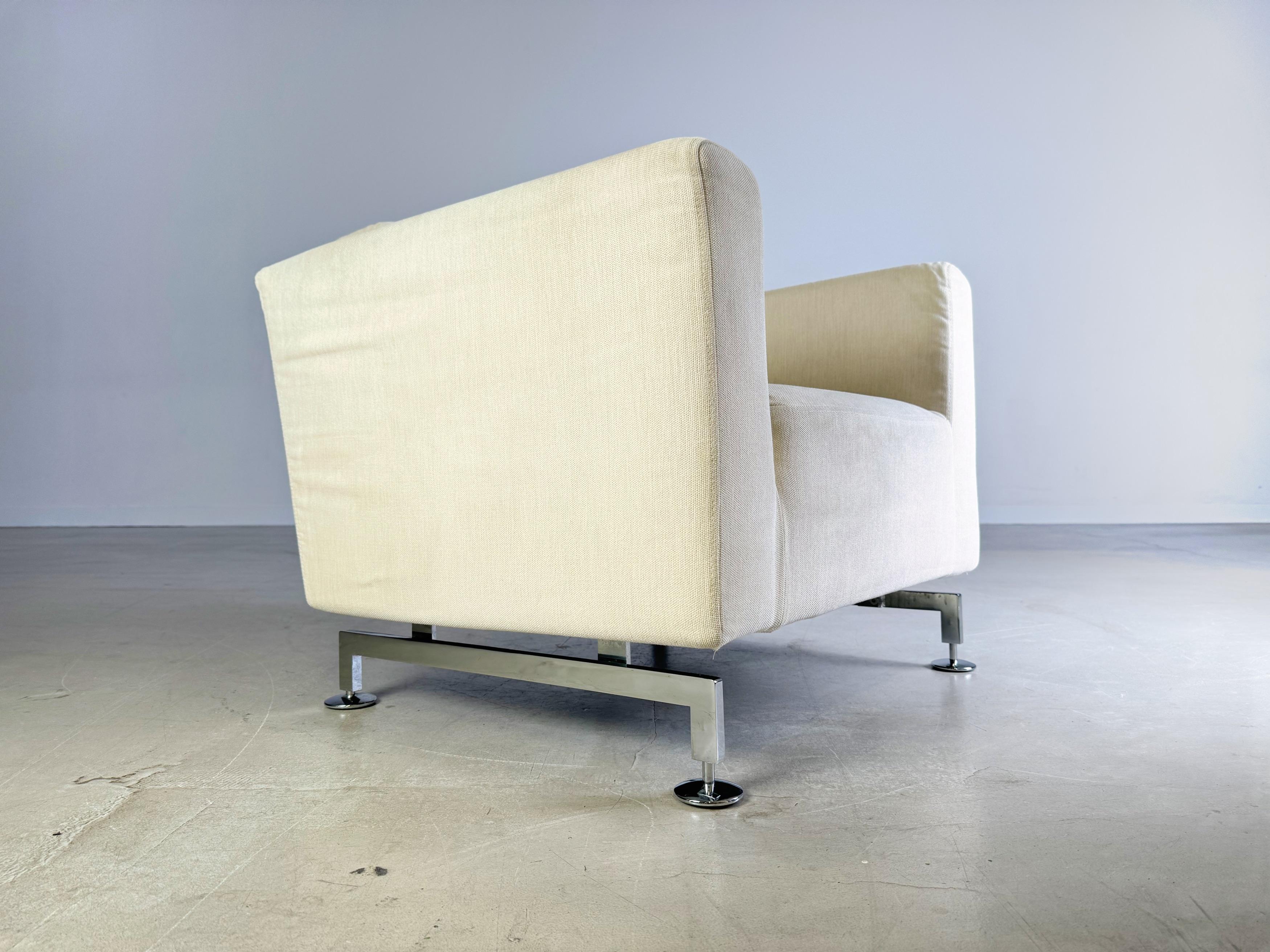 Poltrona Brühl tessuto beige light design In condizioni buone in vendita a Berlin, DE