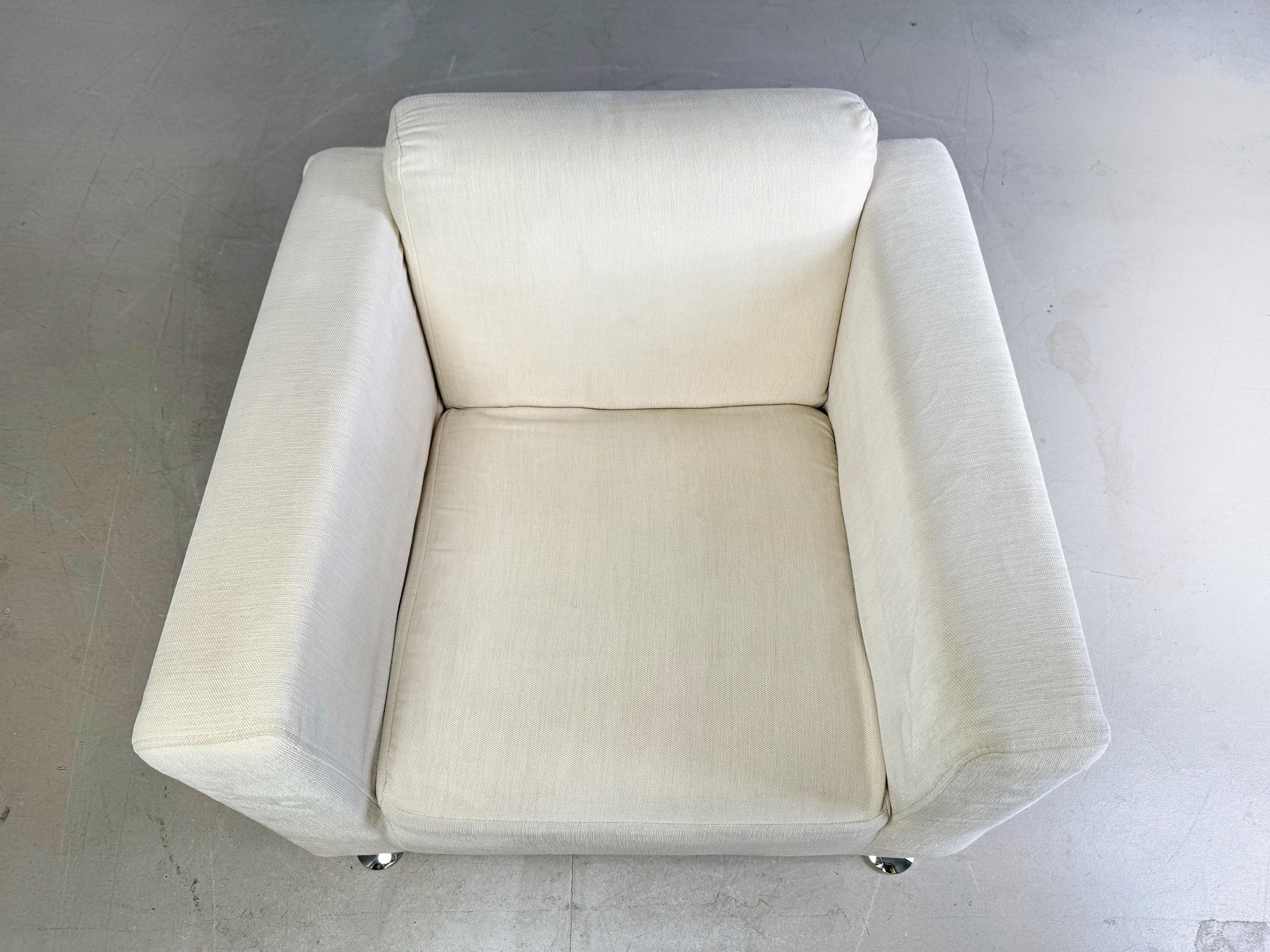 Poltrona Brühl tessuto beige light design in vendita 1