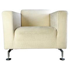 Armchair Brühl Serge fabric beige light design