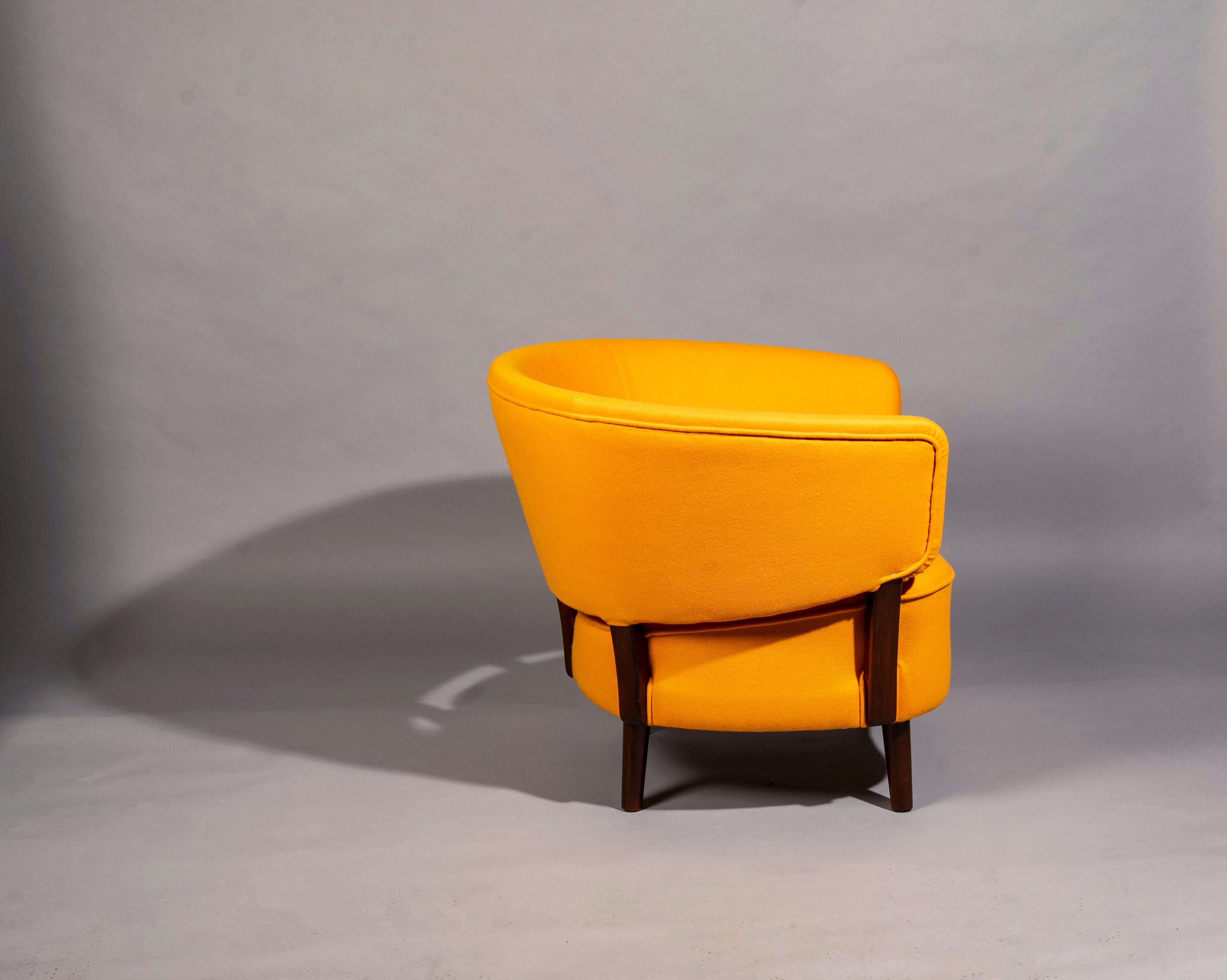 Mid-20th Century Armchair by Aage Sattrup, Denmark, 1950s For Sale