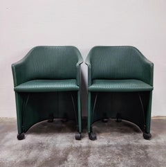 Pareja de sillones de cuero de Afra & Tobia Scarpa para Maxalto, Italia 1985