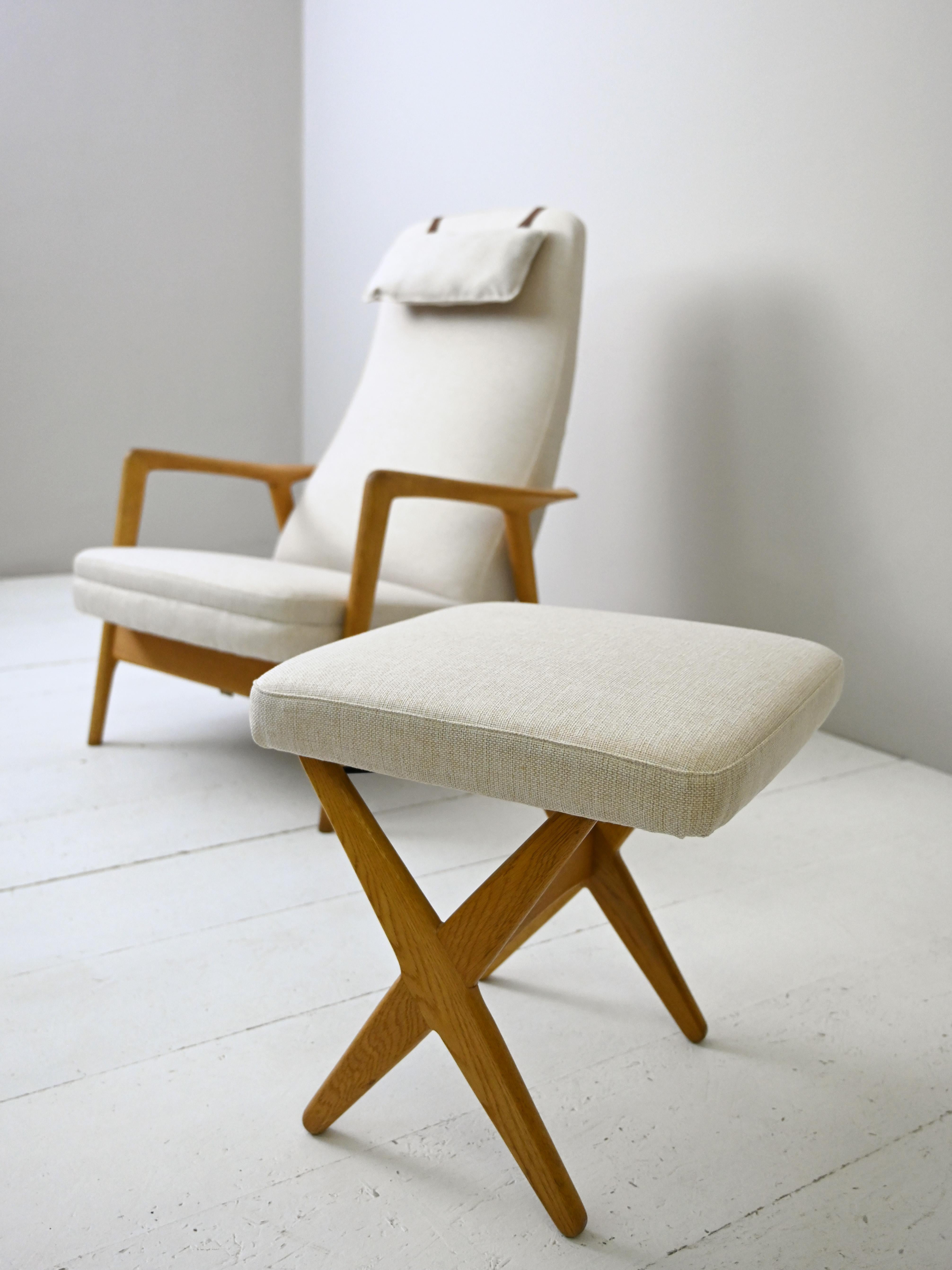 Armchair by Alf Svensson for DUX 5