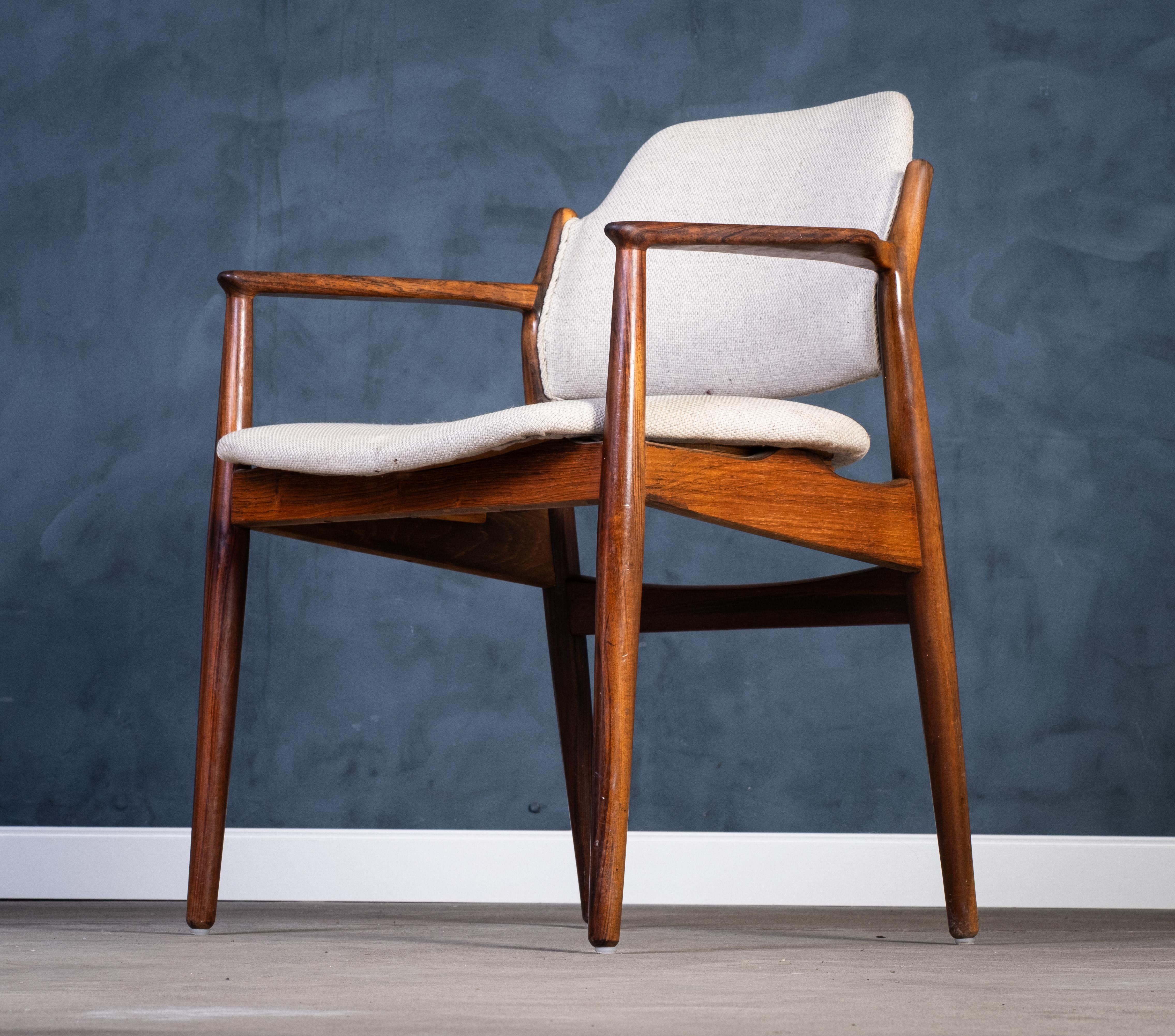 Mid-Century Modern Armchair by Arne Vodder for Sibast Møbelfabrik, 1960s For Sale