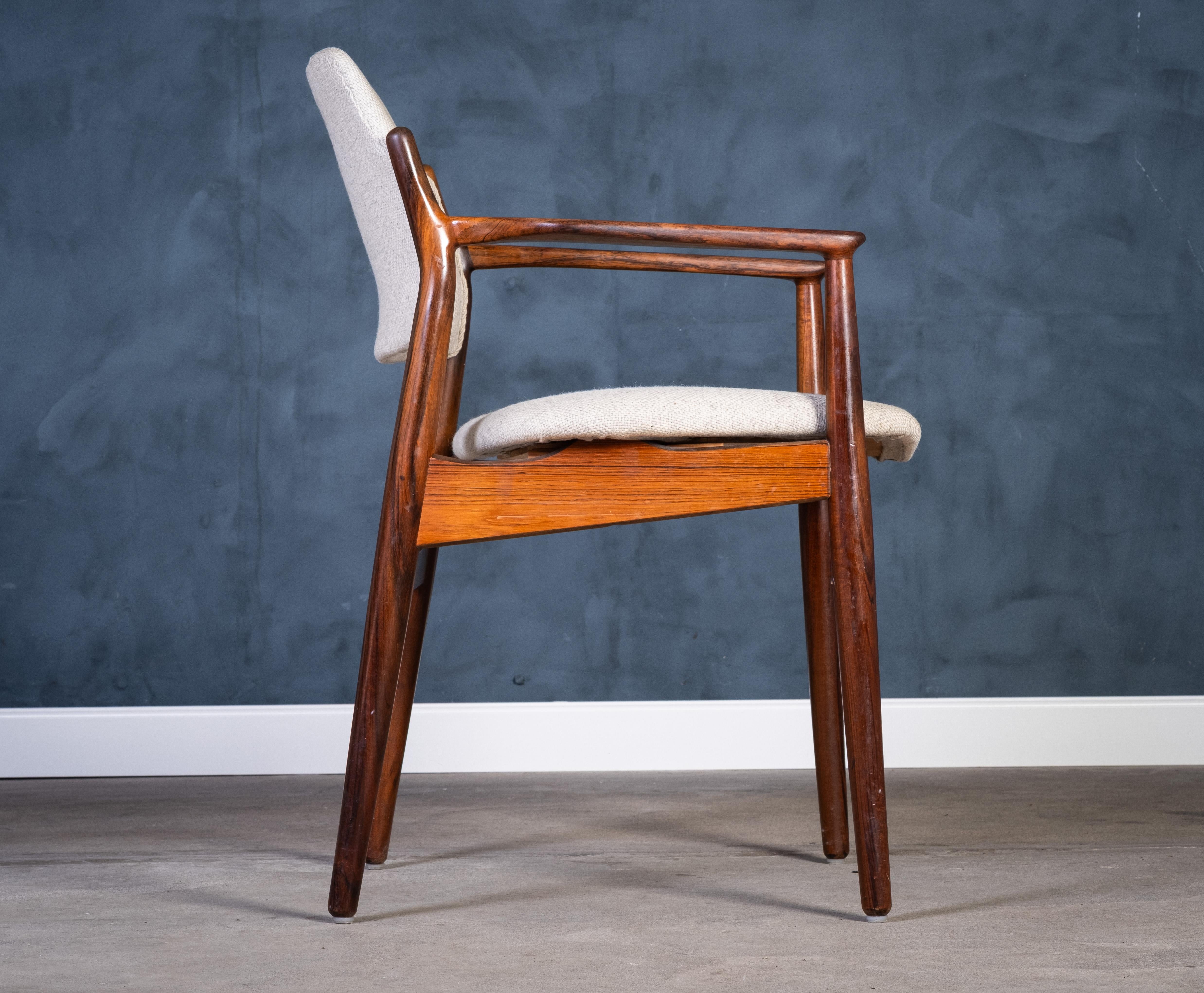 Mid-20th Century Armchair by Arne Vodder for Sibast Møbelfabrik, 1960s For Sale