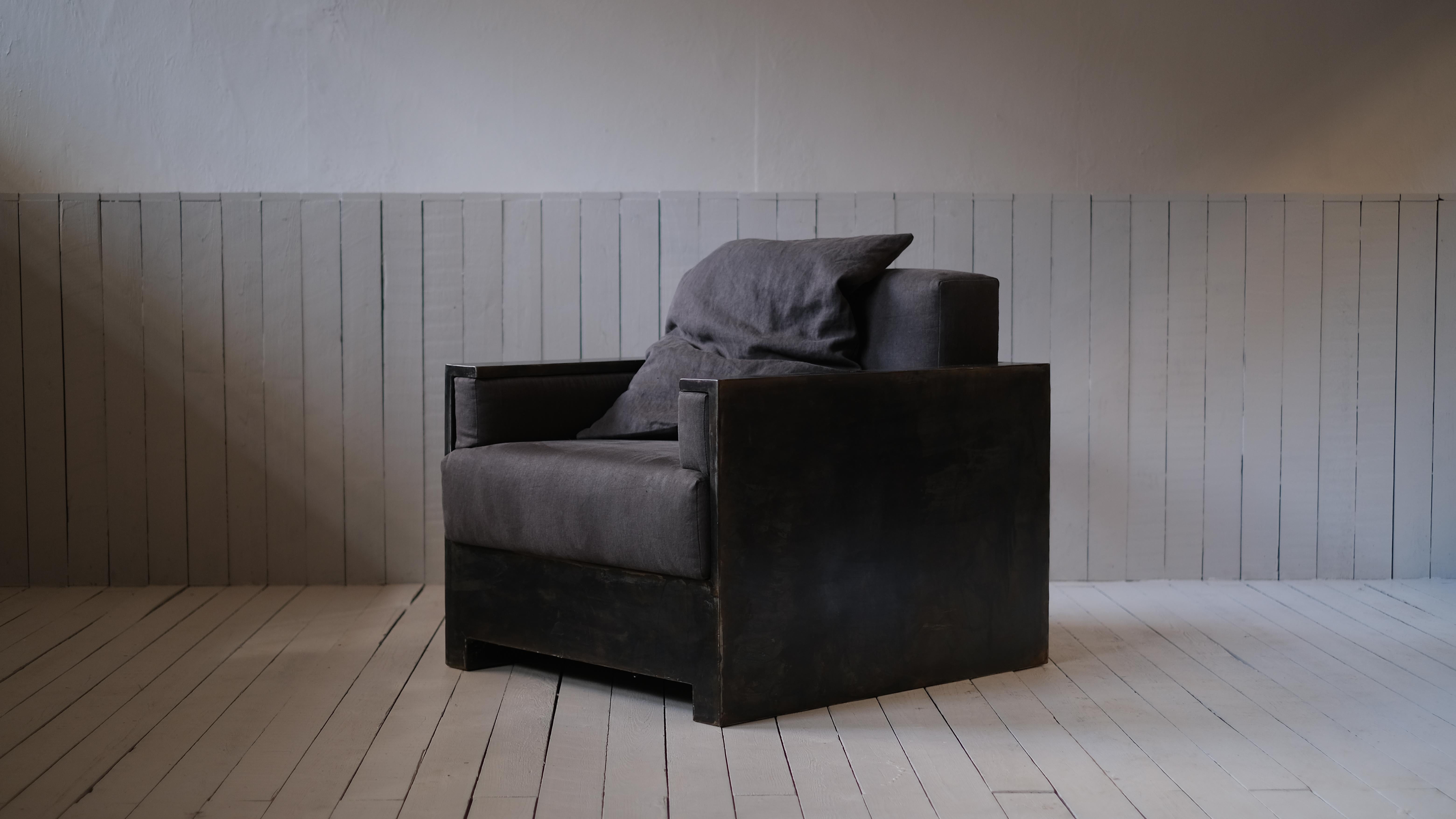 Contemporary Armchair by Arno Declercq For Sale