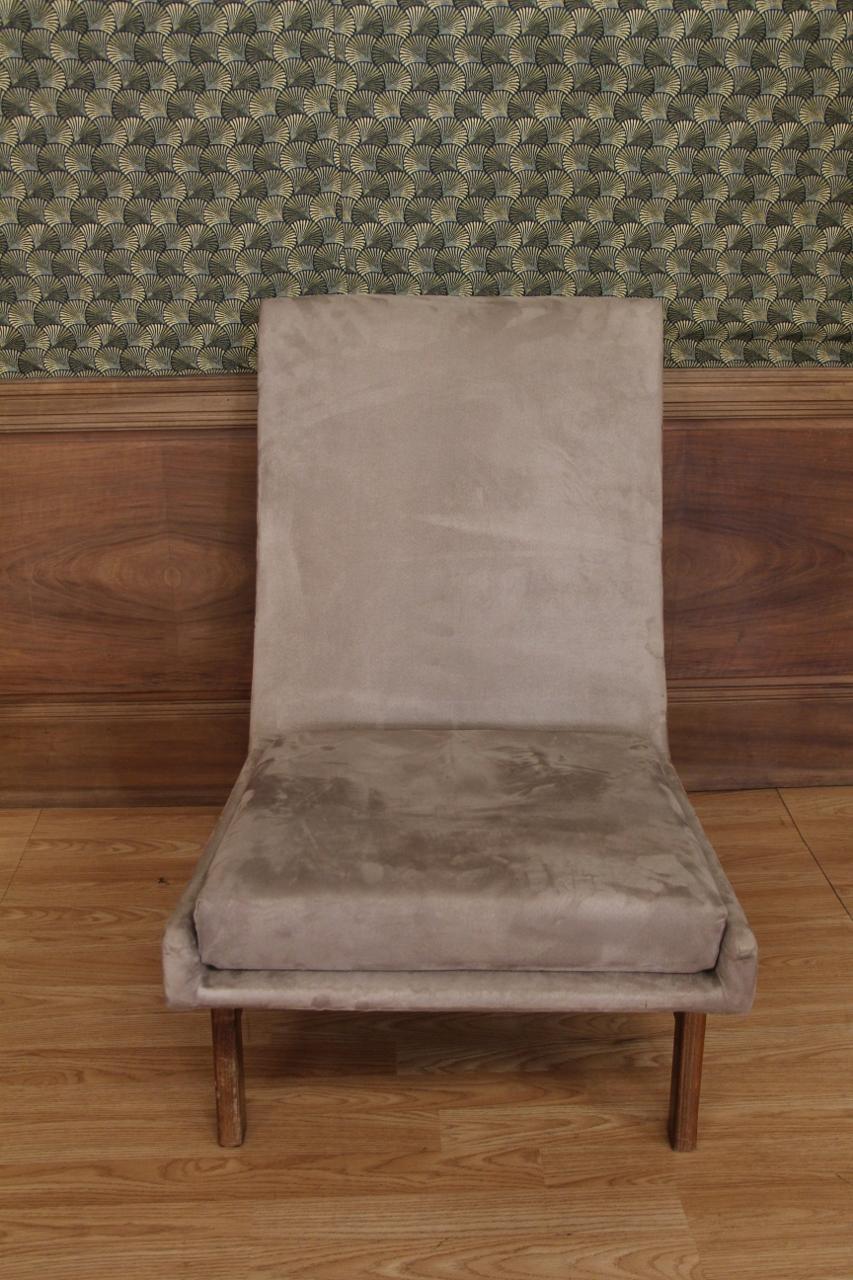 Fauteuil Par Arp, Pierre Guariche, Jamotte, M.mortier Bon état - En vente à Charmes, FR