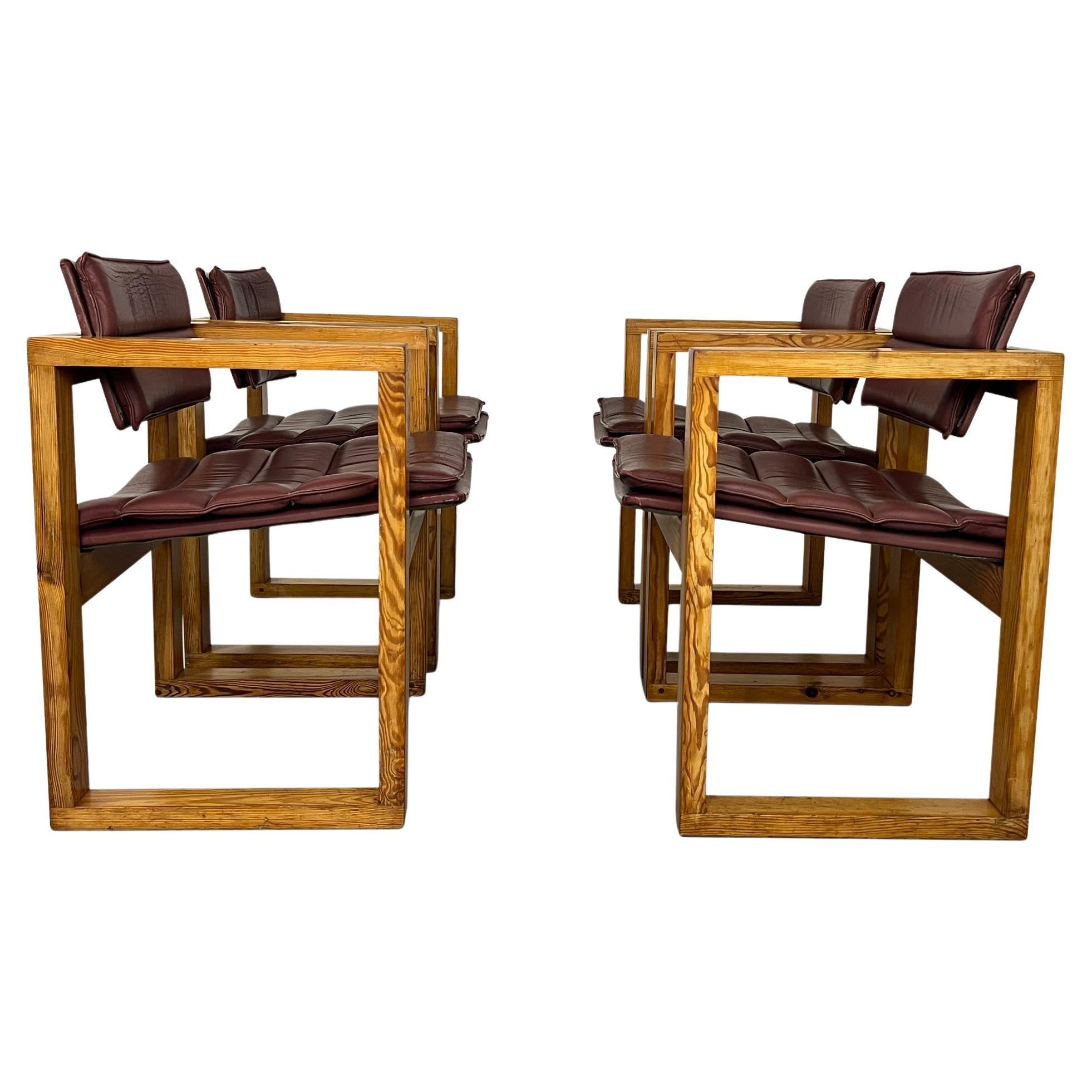 Sessel von Ate van Apeldoorn für Houtwerk Hattem, 4er-Set, 1970er-Set