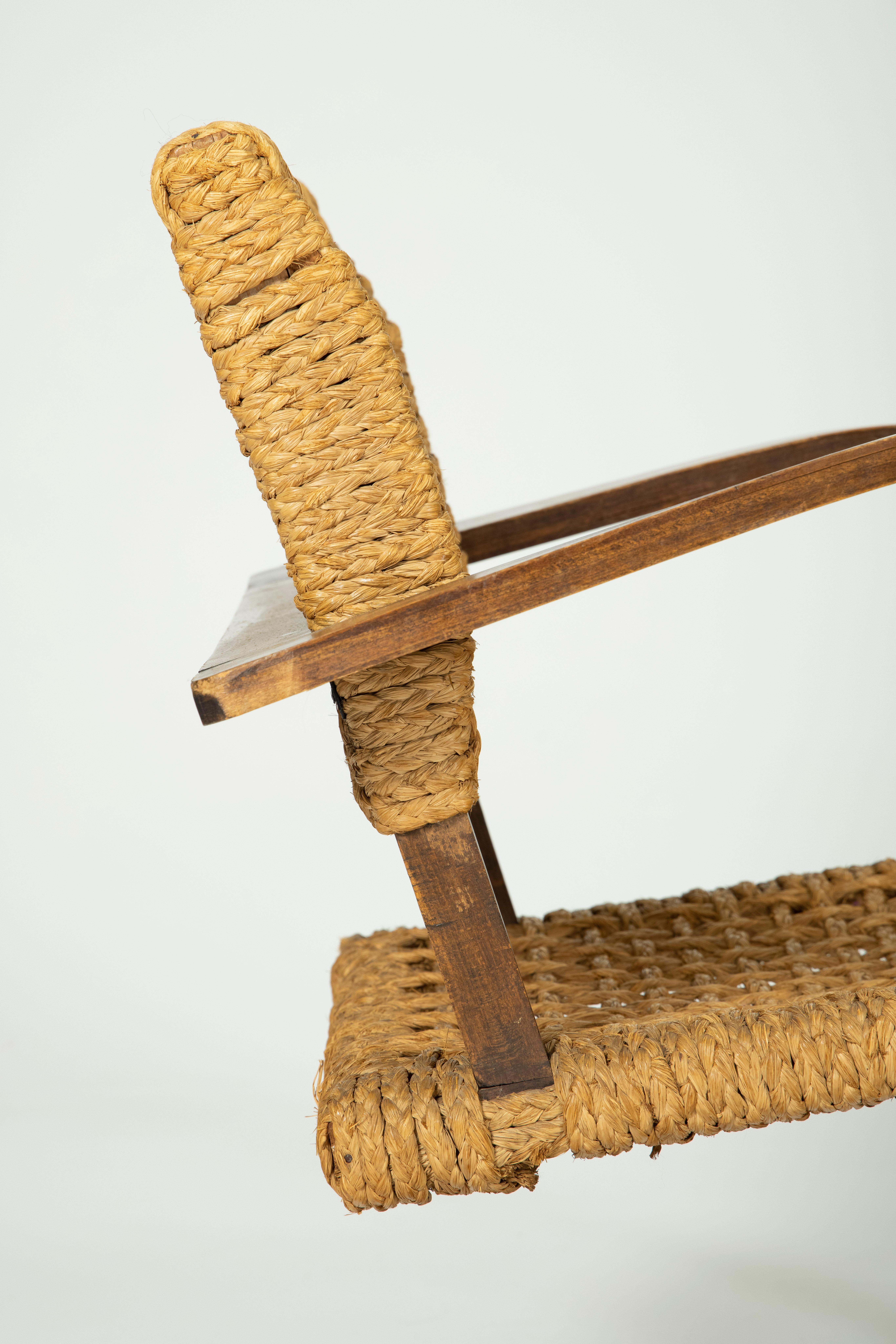 Fauteuil d'Audoux et Minet pour Vibo Vesoul, années 1950 10