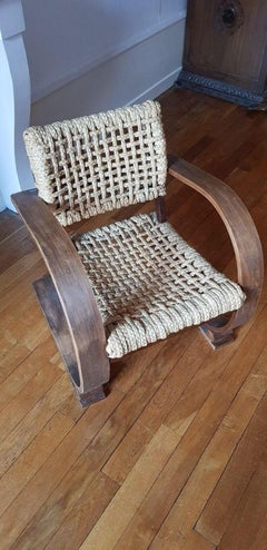 Armchair by Audoux and Minet for Vibo Vesoul, 1950s