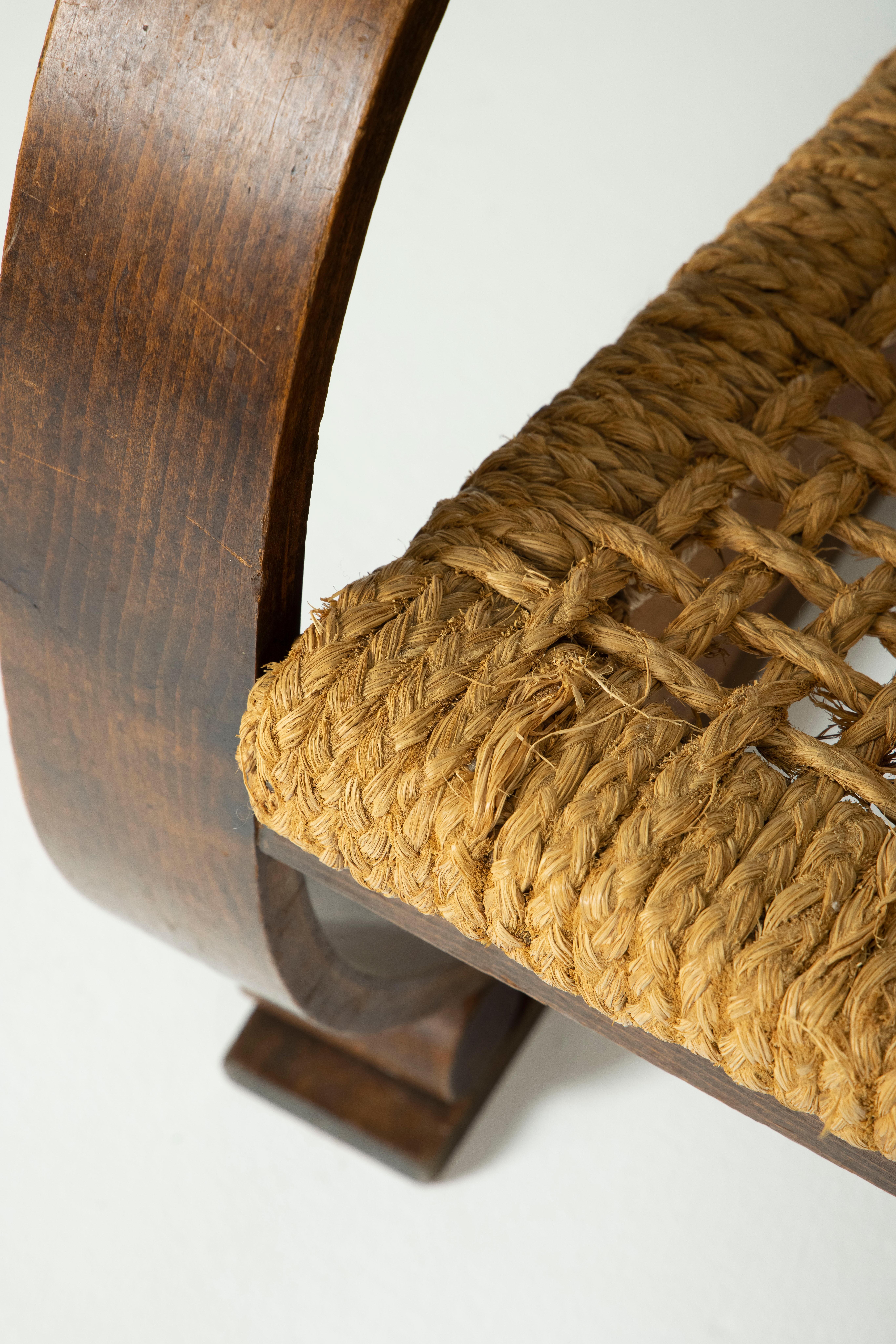Fauteuil d'Audoux et Minet pour Vibo Vesoul, années 1950 13