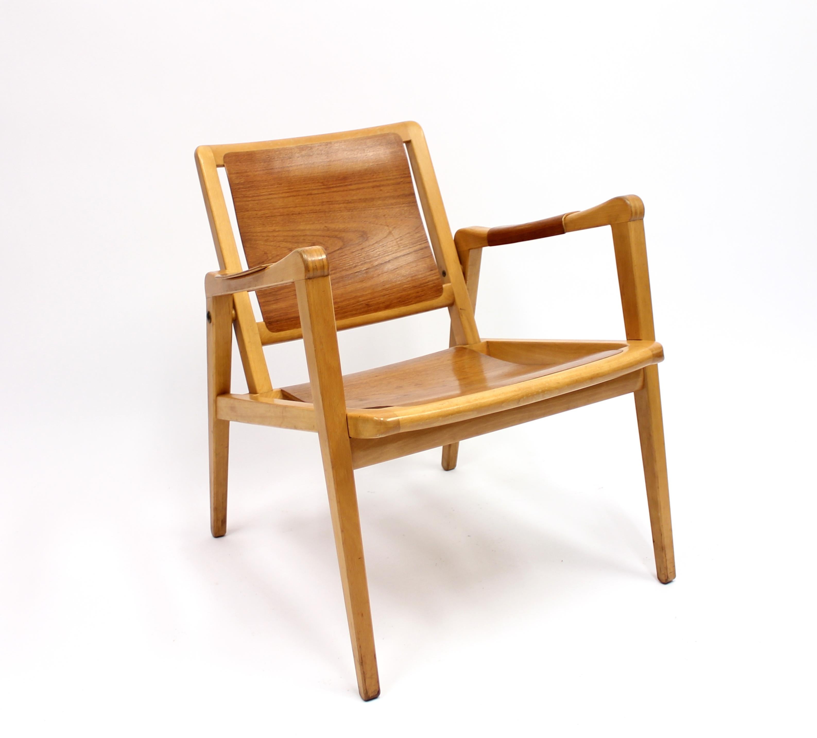 Mid-20th Century Armchair by Axel Larsson for Bodafors, 1950s