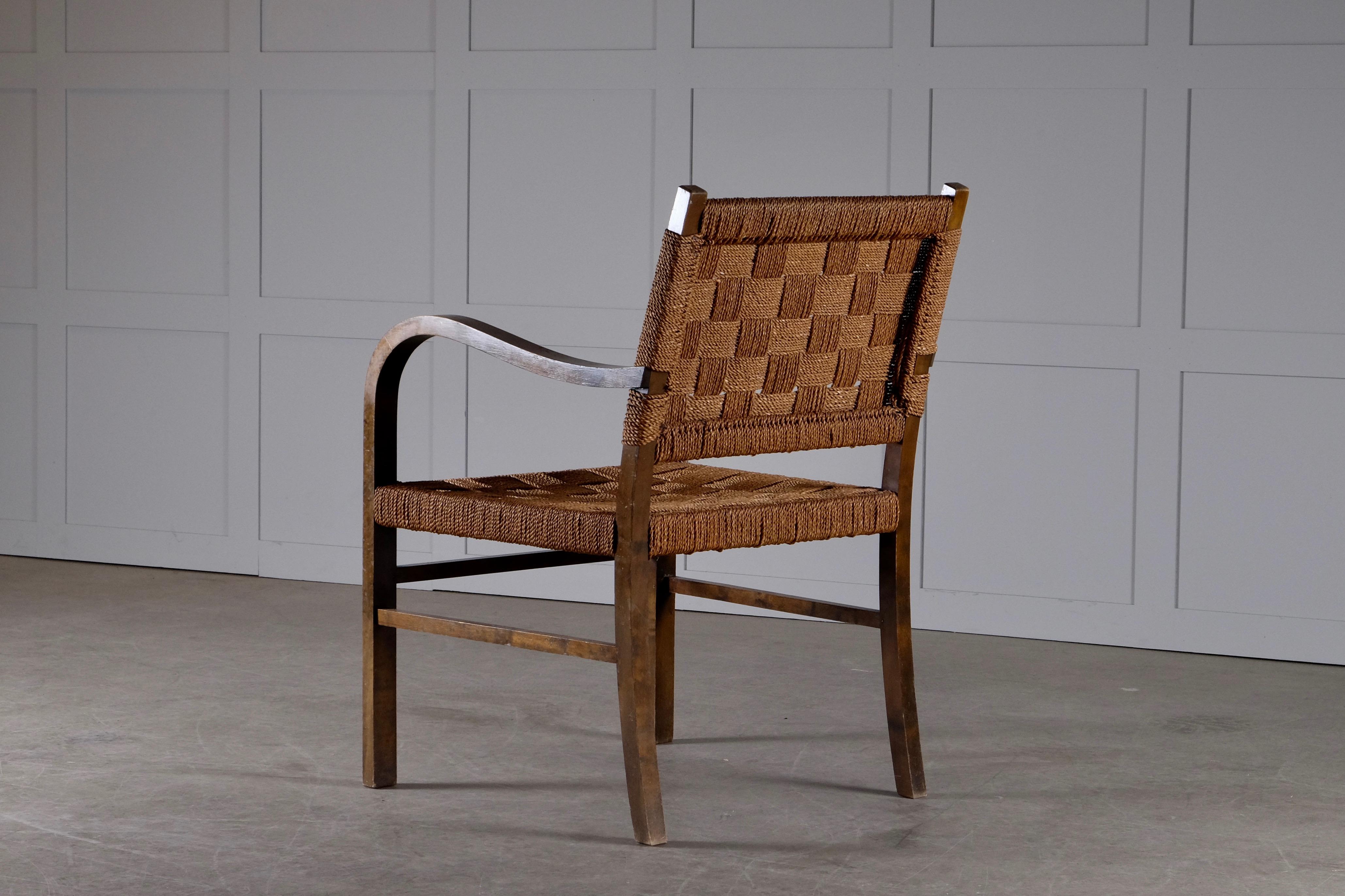 Swedish Armchair by Axel Larsson, Sweden, 1940s