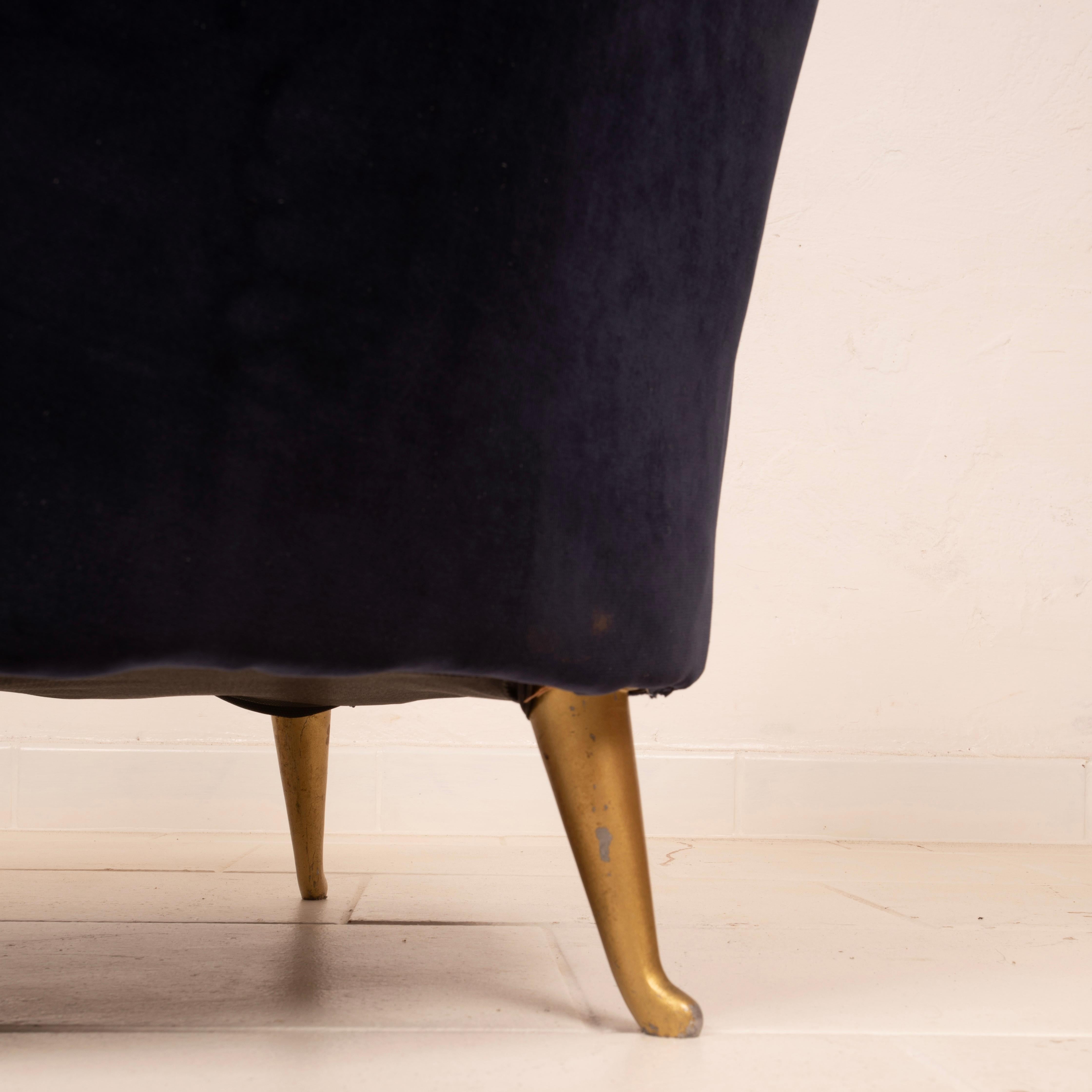 Sillón de Cesare Lacca para ISA Bergamo en venta 9