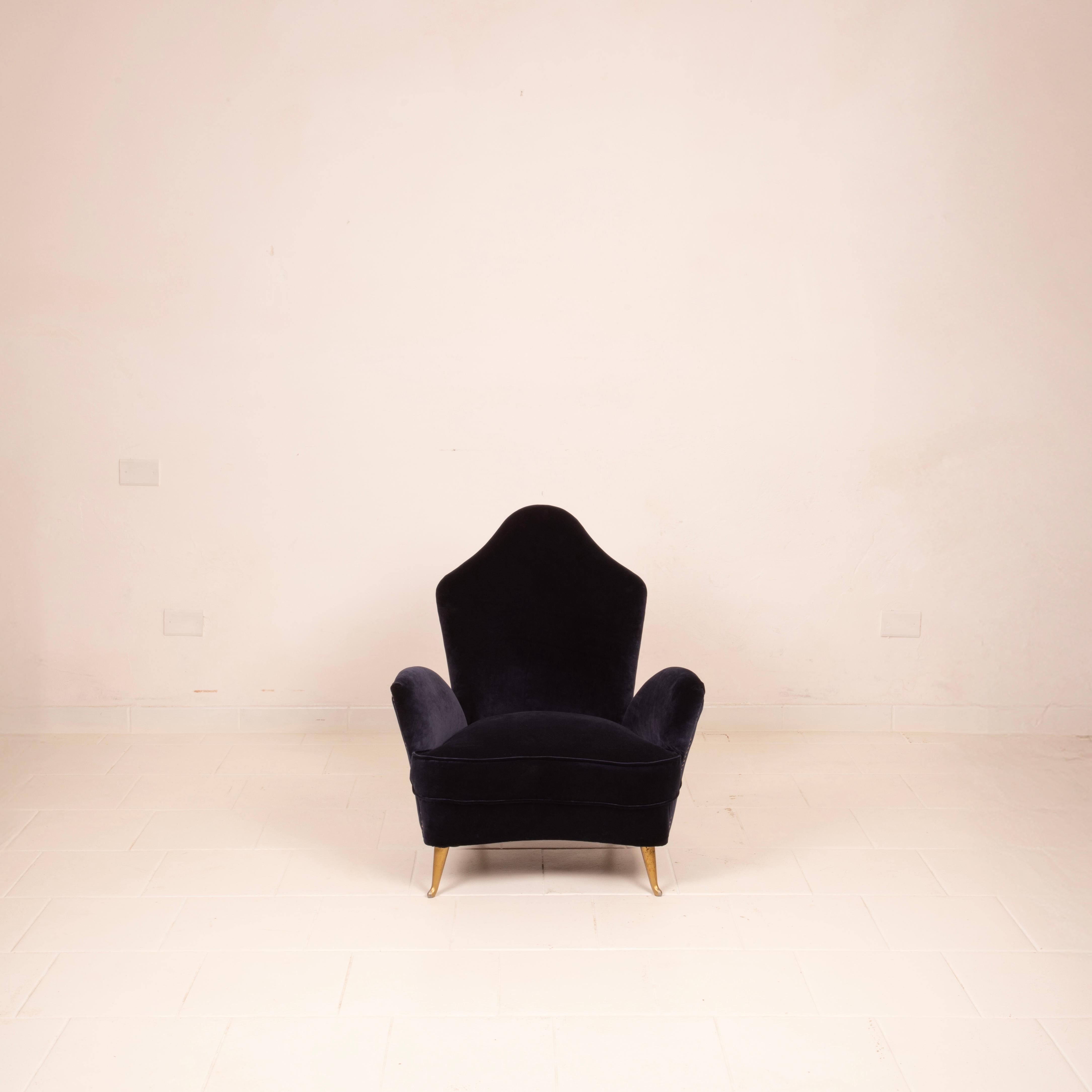 Sillón de Cesare Lacca para ISA Bergamo en Bueno estado para la venta en Conversano, IT