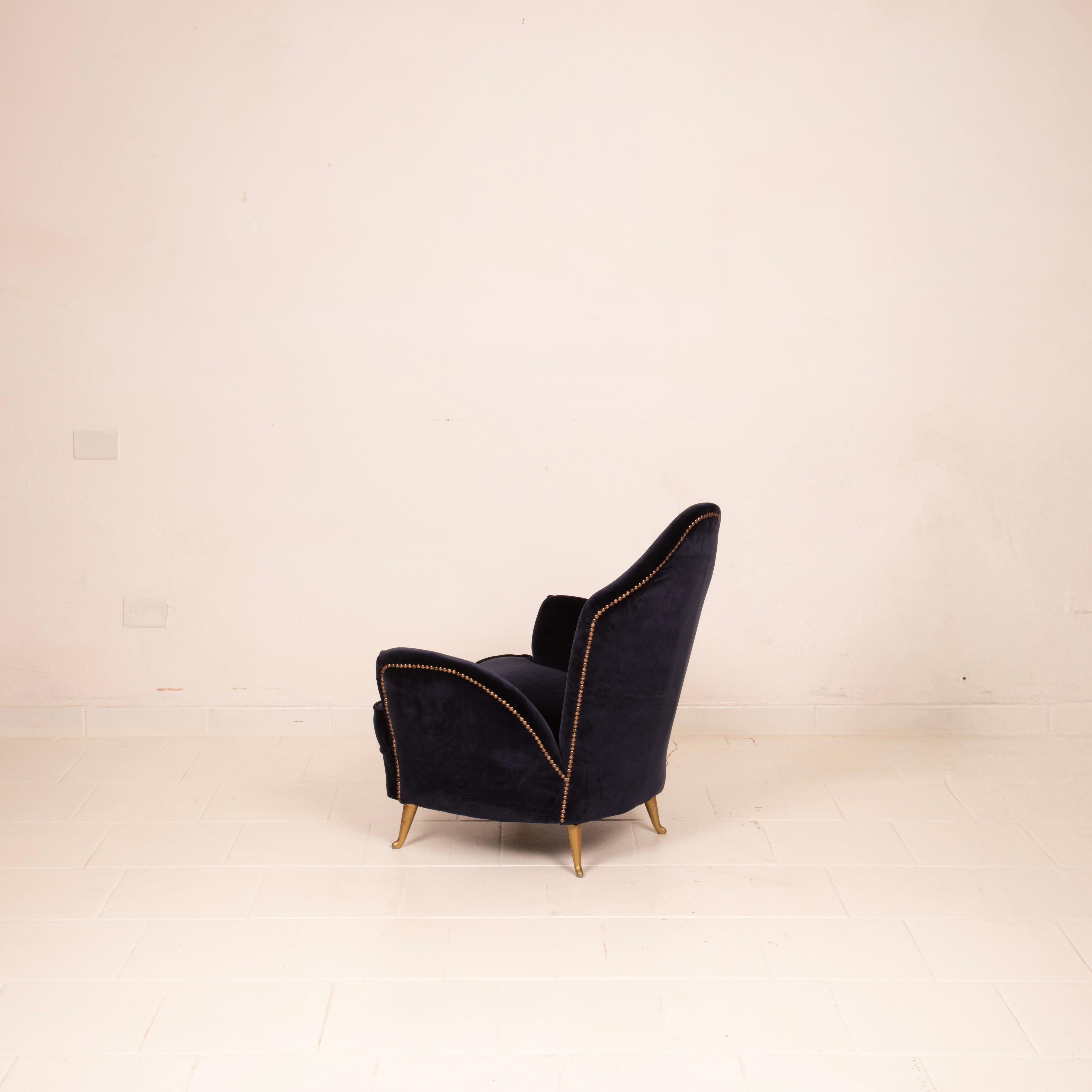 Sillón de Cesare Lacca para ISA Bergamo en venta 2