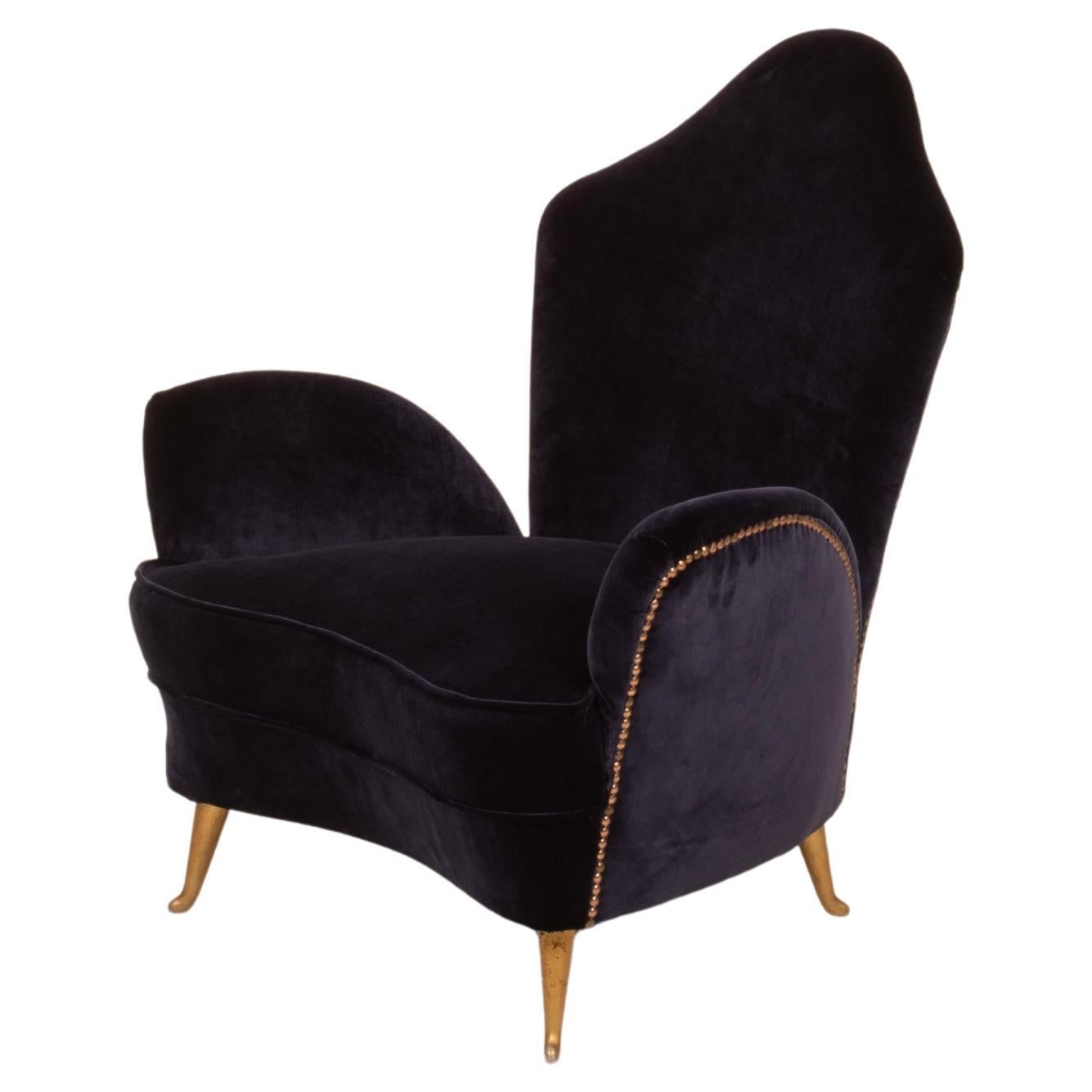 Sillón de Cesare Lacca para ISA Bergamo en venta