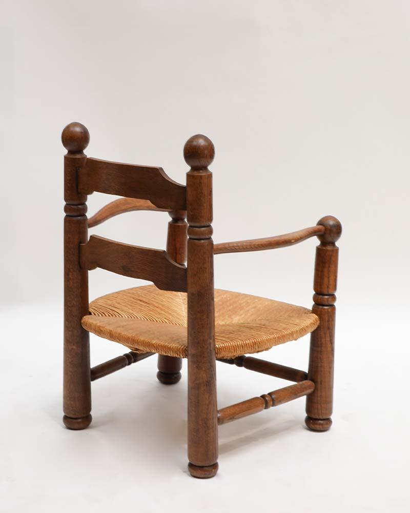 Mid-Century Modern Armchair by Charles Dudouyt For Sale