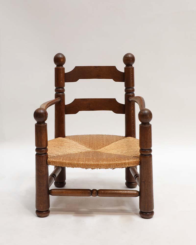 French Armchair by Charles Dudouyt For Sale