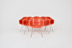 Poltrone di Charles and Ray Eames per Herman Miller, anni Settanta, set di 6