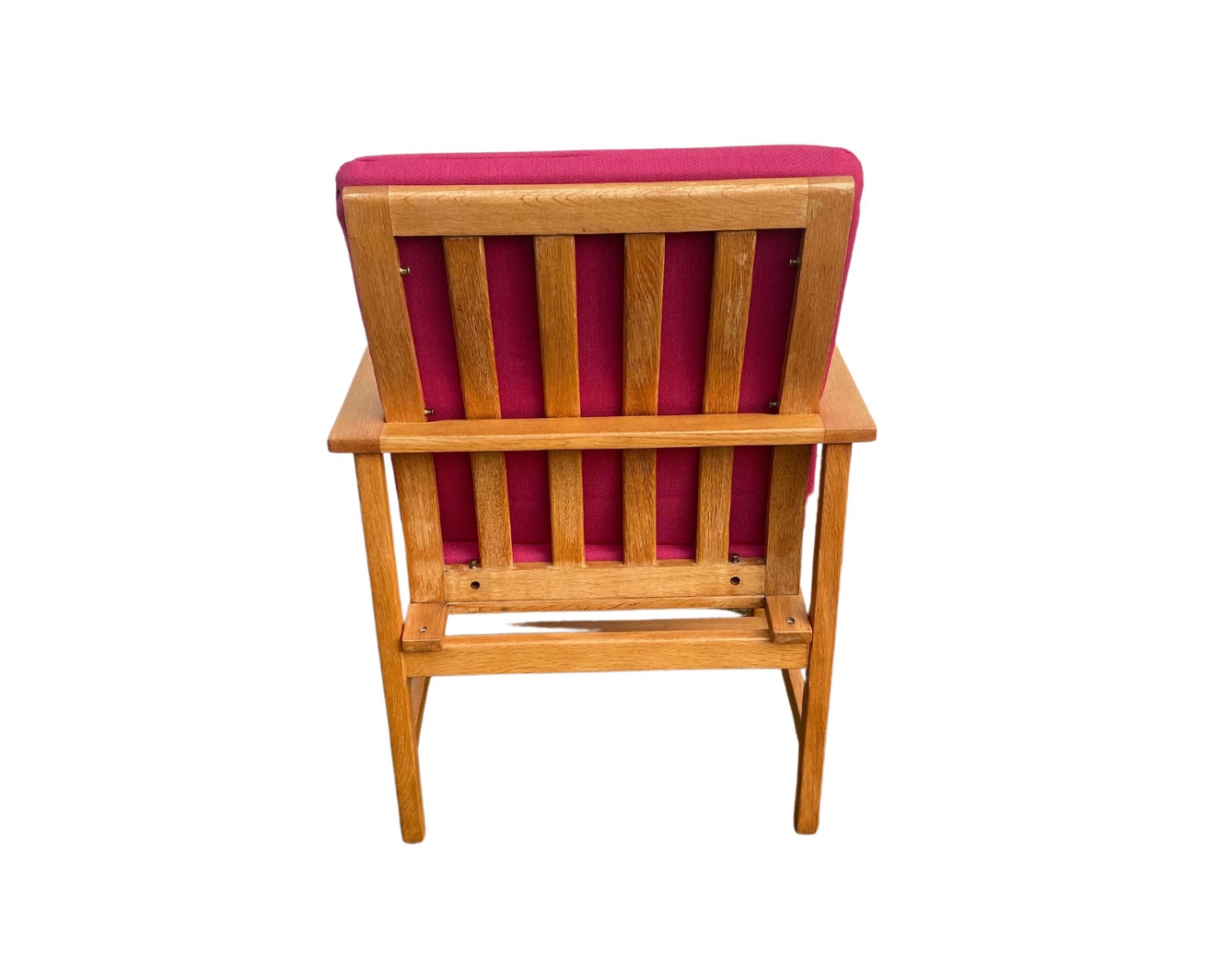 Oak Lounge chair by Danish Designer Borge Mogensen, Model 2257